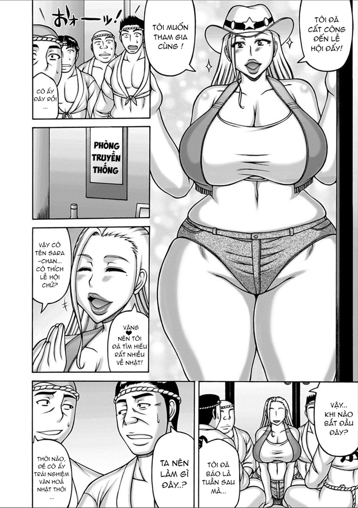 Đọc truyện hentai Yarilog Chap 9 Mỹ nữ ngoại quốc sao lại đến đây?