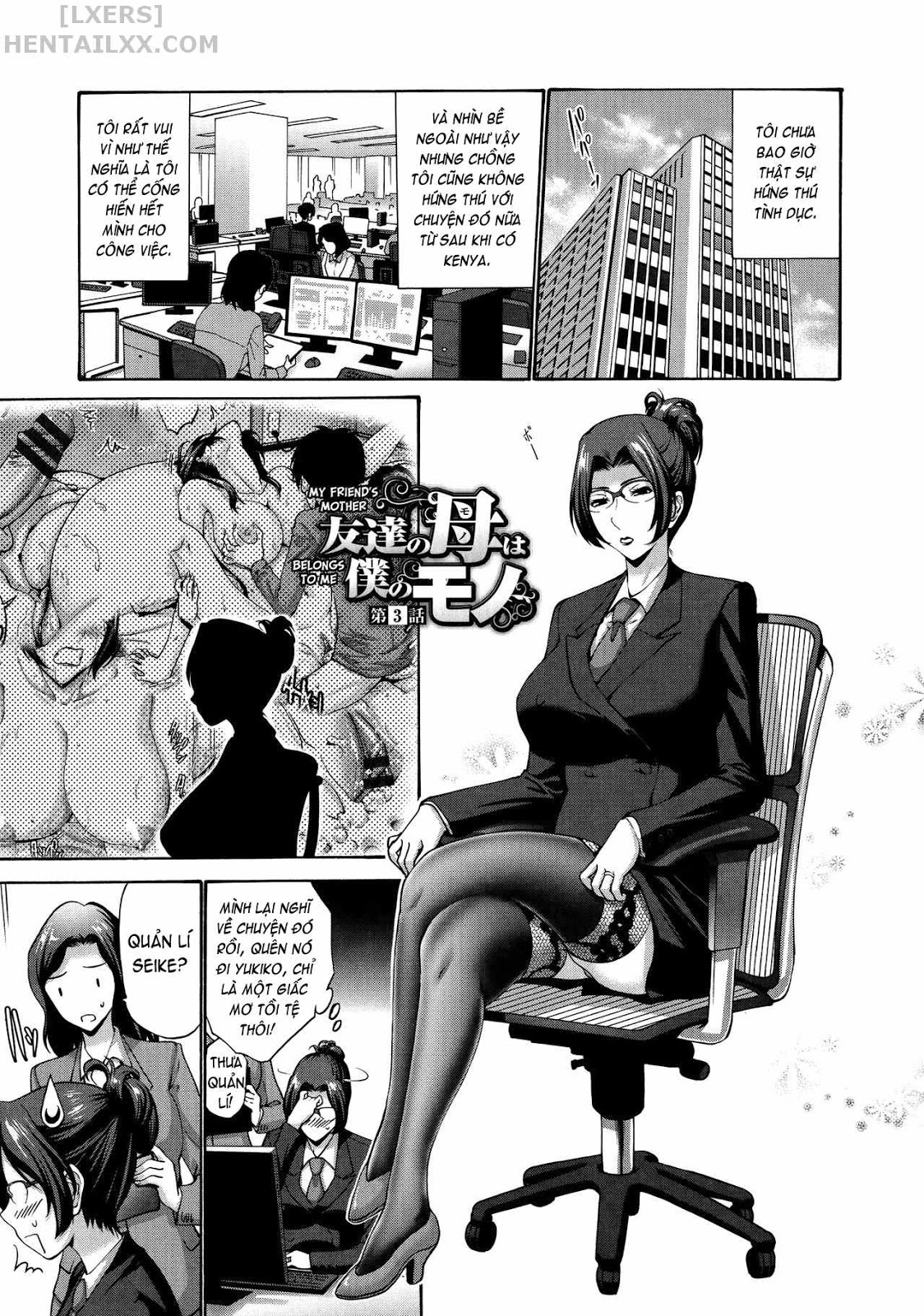 Đọc truyện hentai His Mother is My Love Hole Chap 3