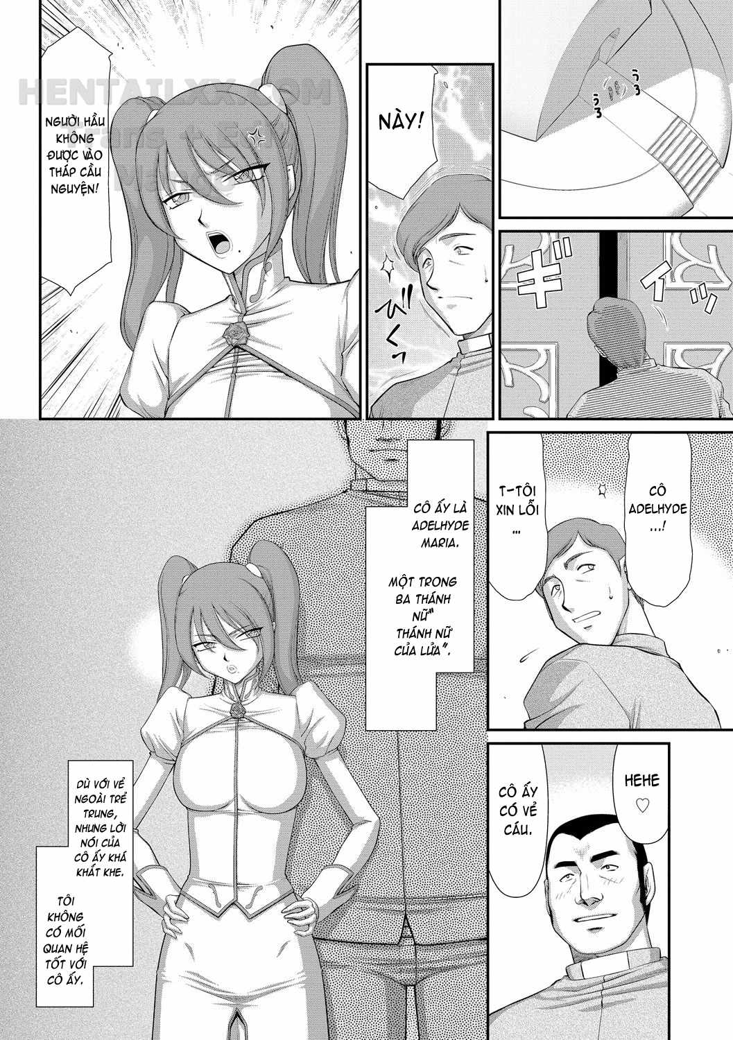 Đọc truyện hentai Inraku No Seijo Elvine Chap 1