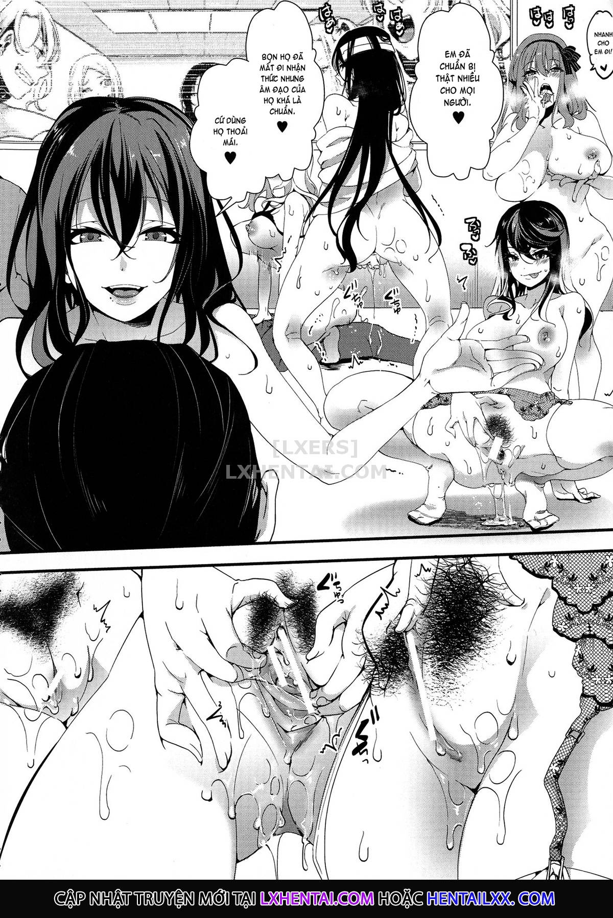 Đọc truyện hentai Mesu Ana Muhou Chitai Muyou No Chitsu-Nai-Dashi Choueki Chap 8 END