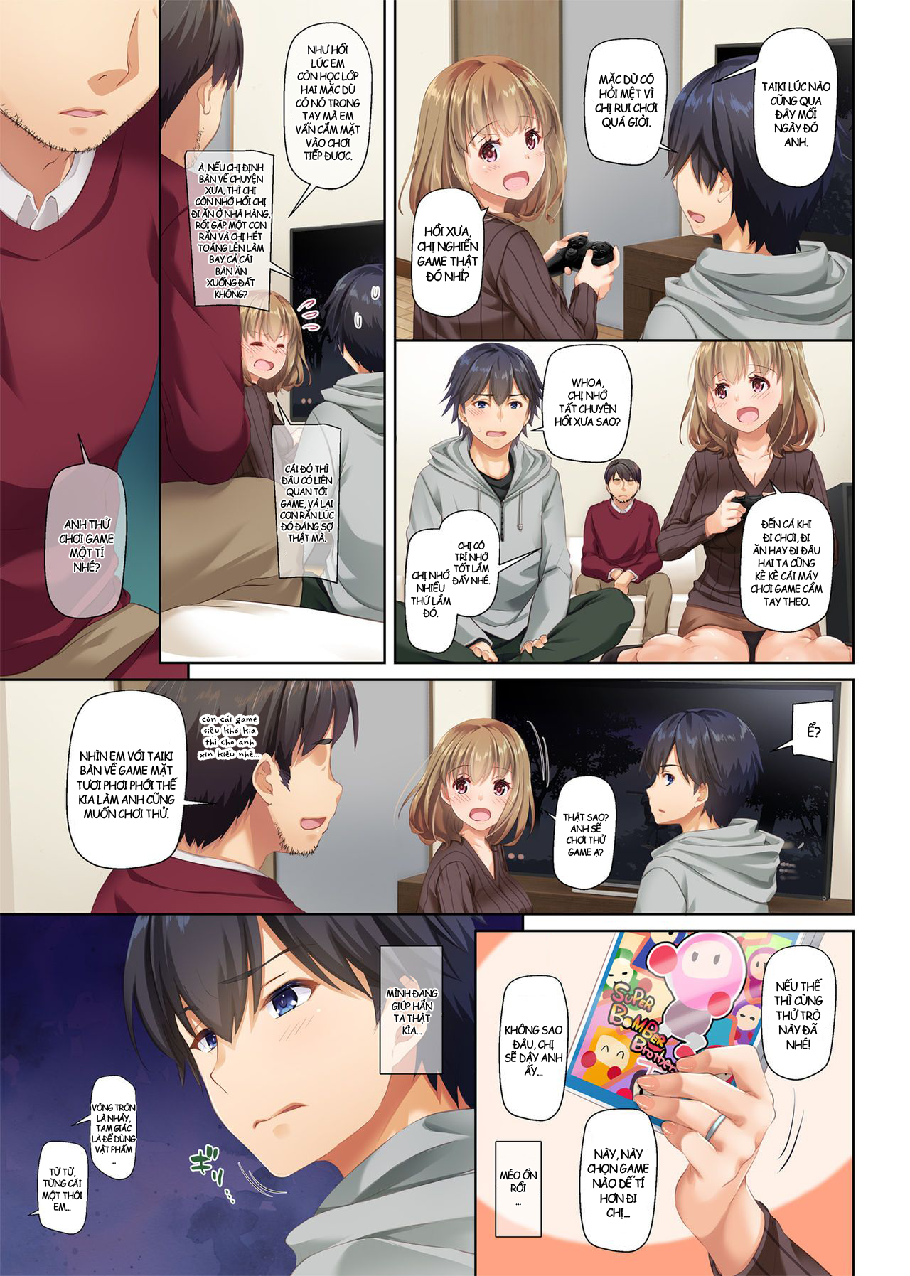 Đọc truyện hentai Hitozuma Osananajimi to Hitonatsu no Dekigoto Chap 2