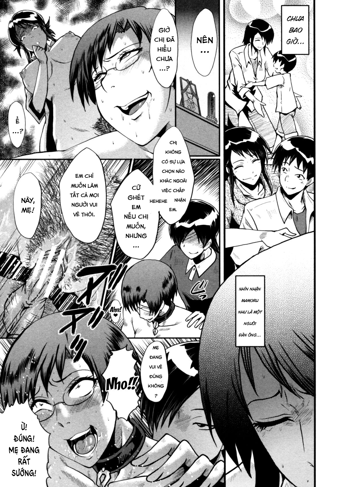 Đọc truyện hentai Haha Wa Buzama Ni Koshi O Furu ~Gogo No Seibo-Tachi~ Chap 4