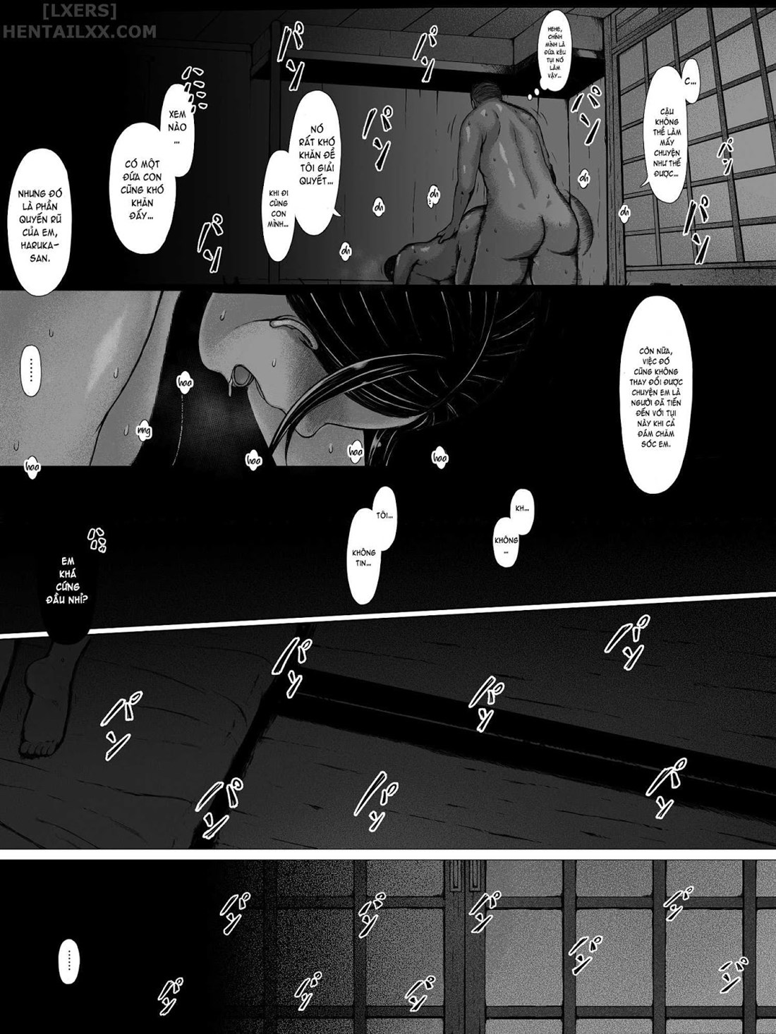 Đọc truyện hentai Hahagui Ottori Okaasan ga Toshishita Yarichin ni Nerawareru Toki Chap 1C