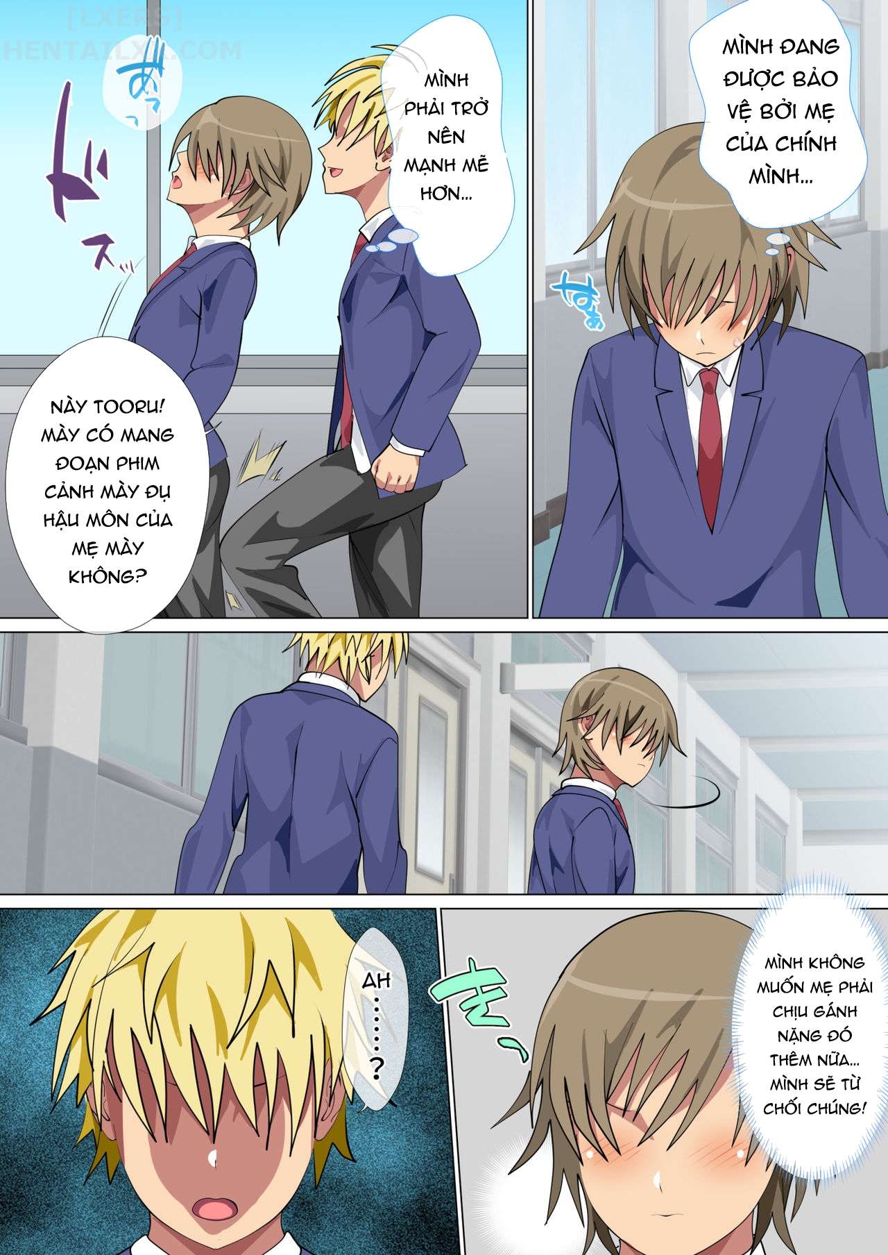 Đọc truyện hentai Ijimerarekko no Hahaoya ga Hamedori suru Batsu Game ni Makikomareta Kekka Chap 5