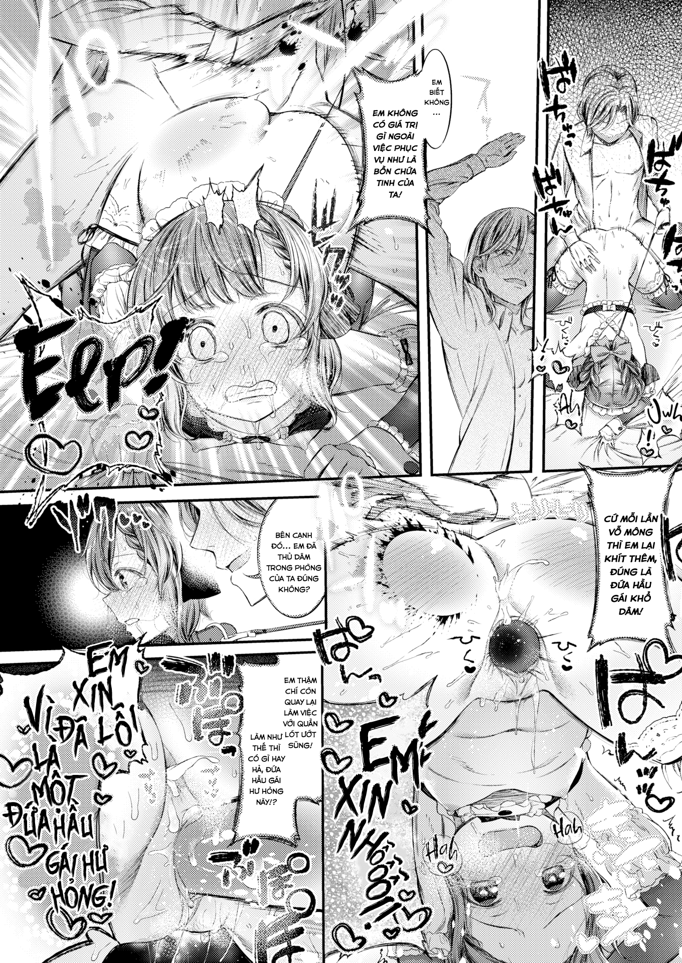 Đọc truyện hentai Công Việc Của Hầu Gái Oneshot