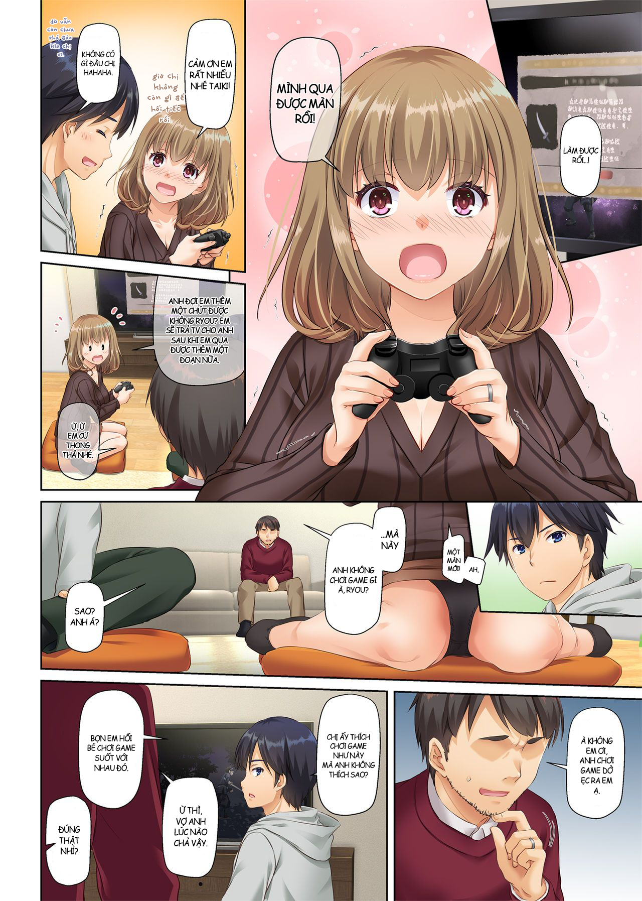 Đọc truyện hentai Hitozuma Osananajimi to Hitonatsu no Dekigoto Chap 2
