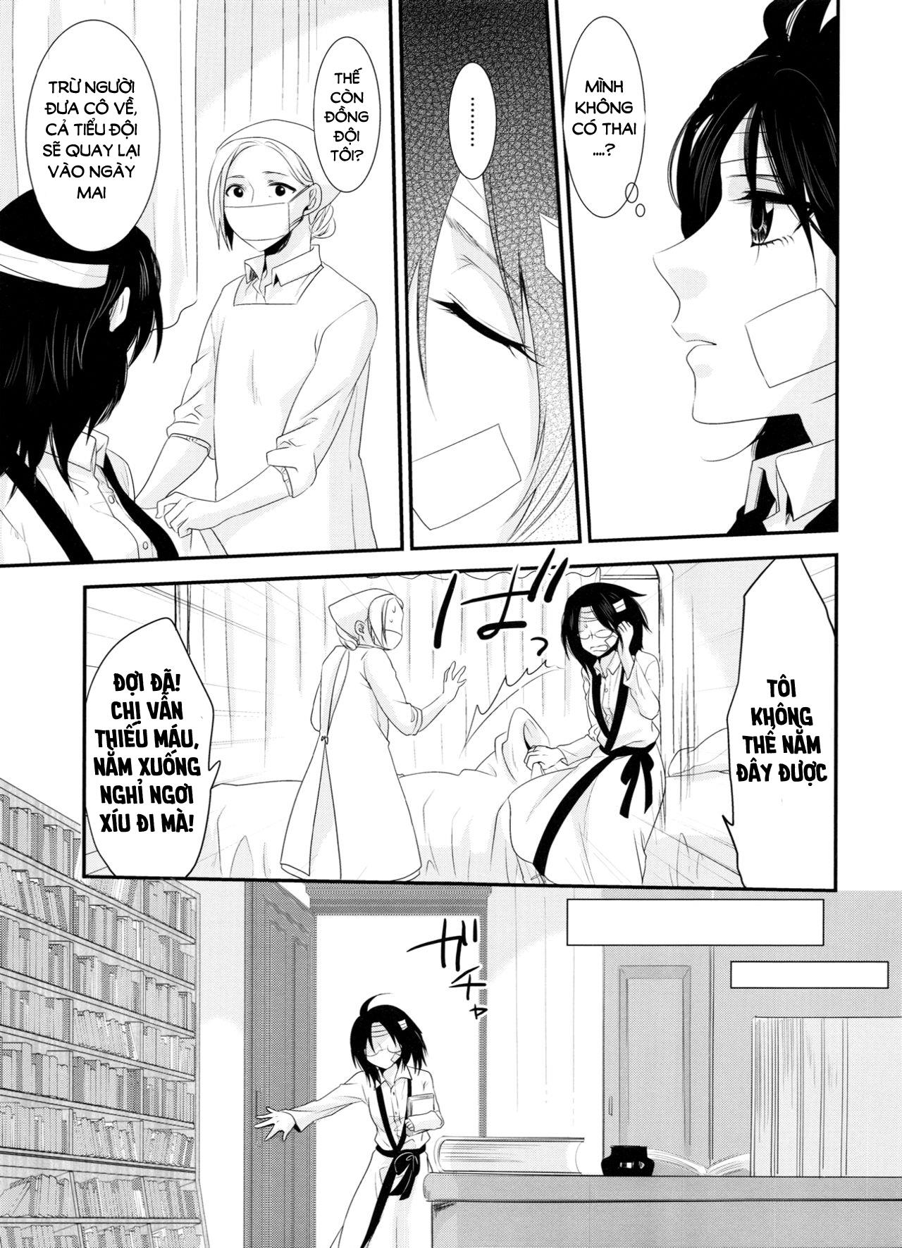 Đọc truyện hentai Kiss me once again (Shingeki no Kyojin) Chap 5