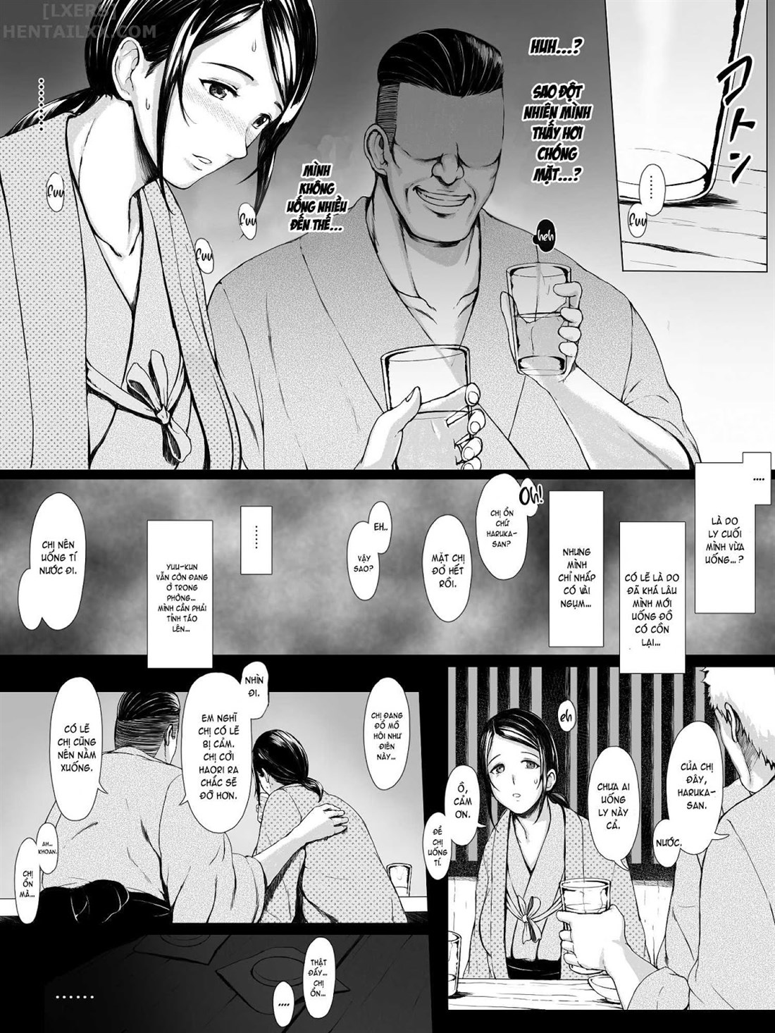 Đọc truyện hentai Hahagui Ottori Okaasan ga Toshishita Yarichin ni Nerawareru Toki Chap 1A