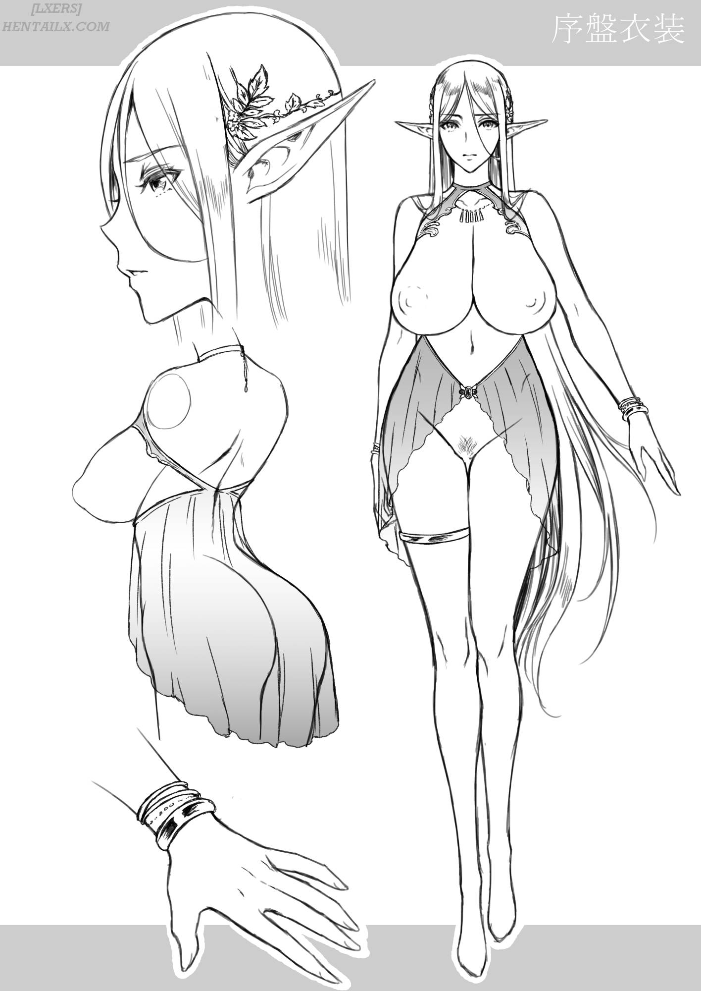 Đọc truyện hentai Tasogare No Shou Elf Chap 3