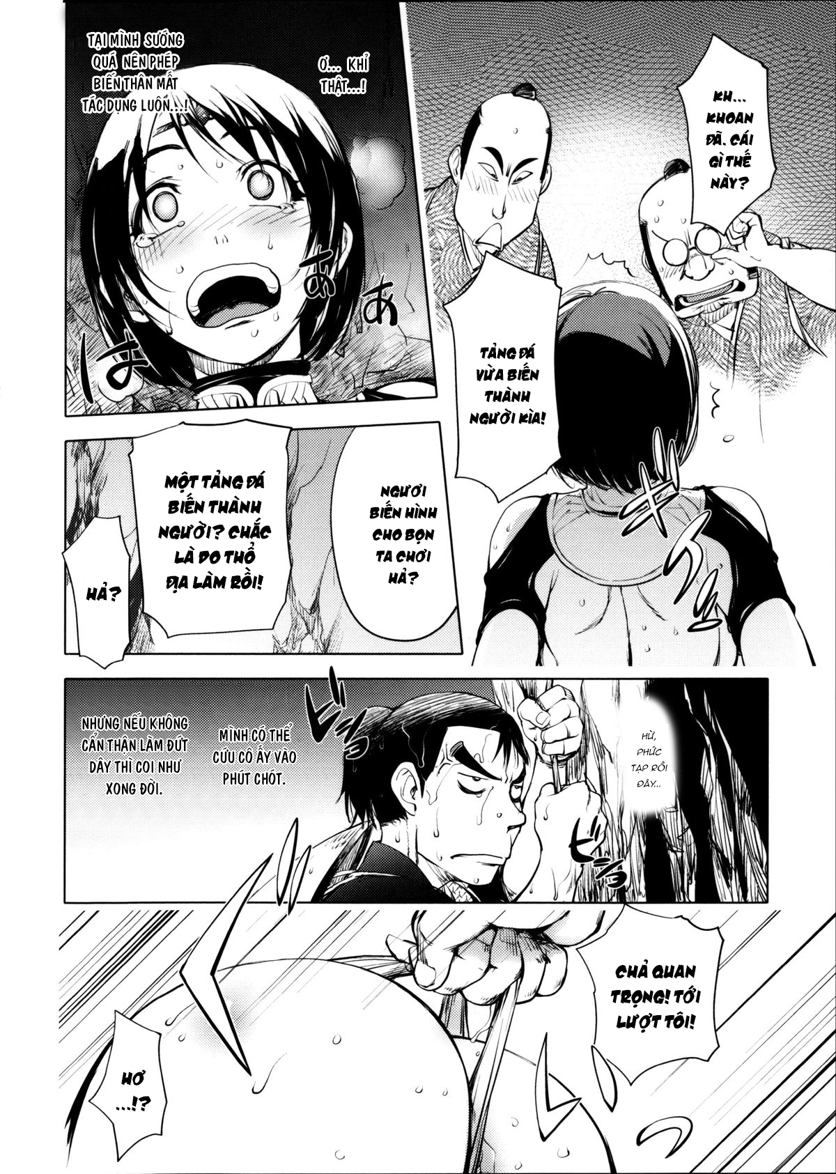 Đọc truyện hentai Nàng Kunoichi ngơ ngác Chap 6 Vách Núi Tới Thiên Đường