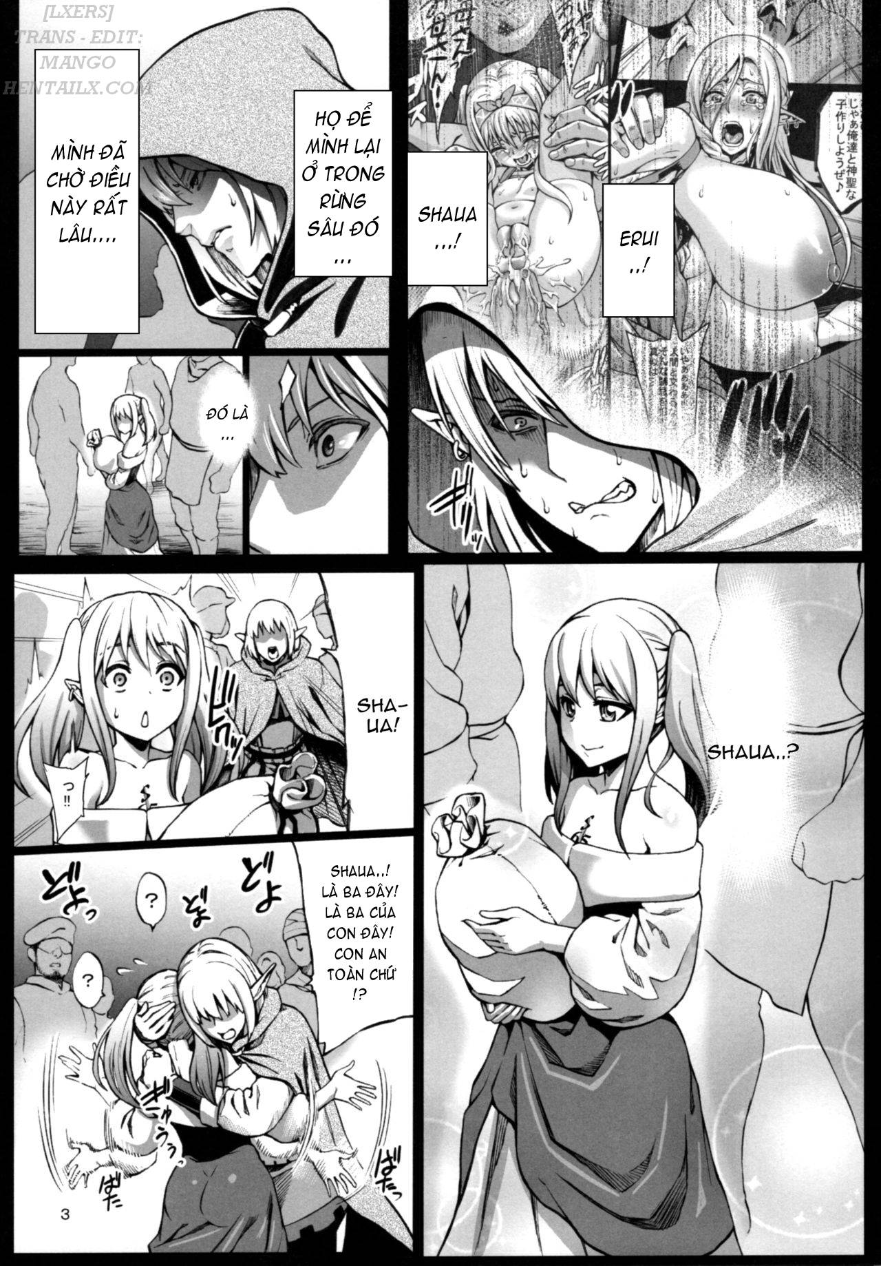 Đọc truyện hentai Houjou no Reizoku Elf 3 Oneshot