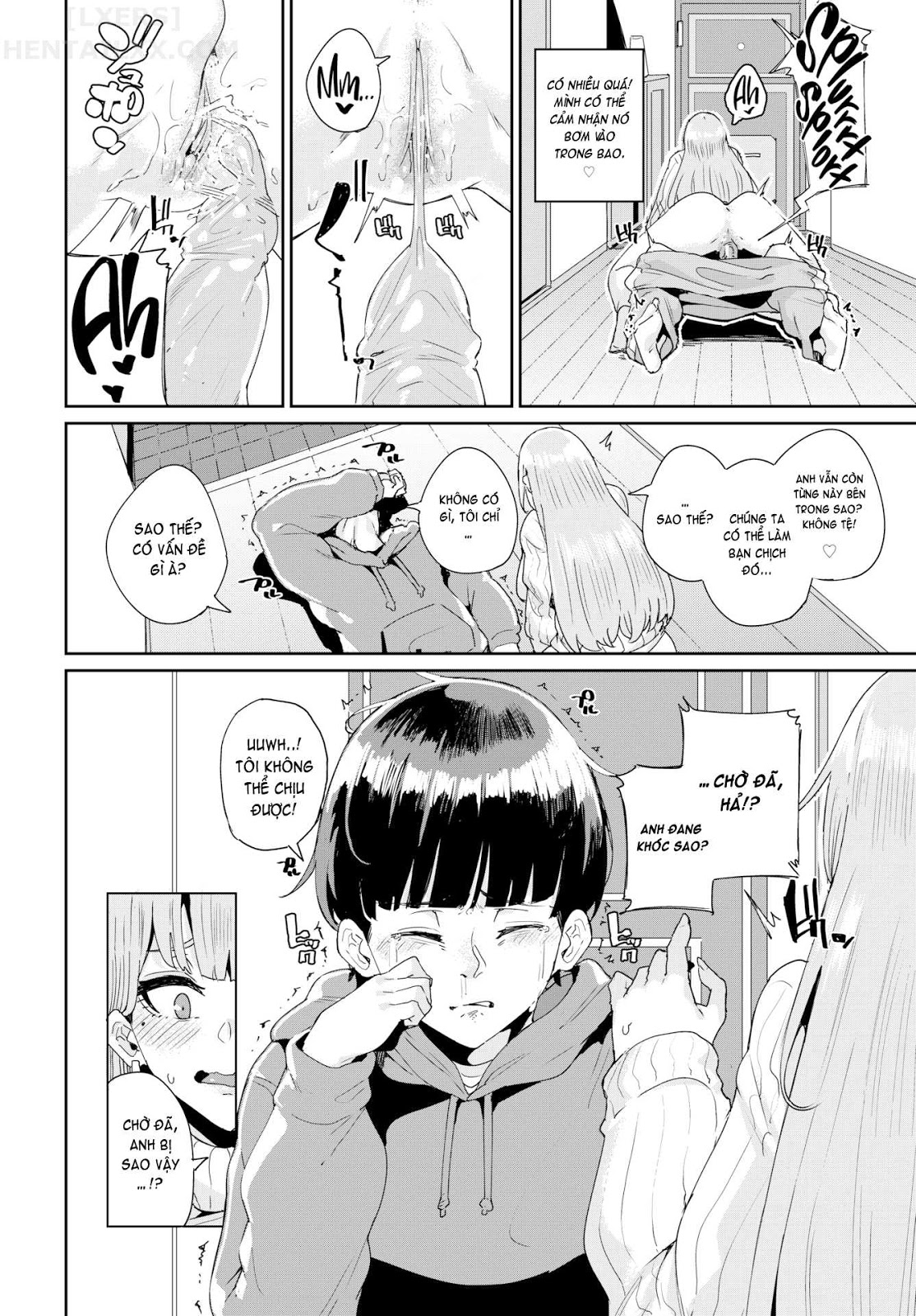 Đọc truyện hentai JK Manual Chap 4 Let No Stalker Escape!?
