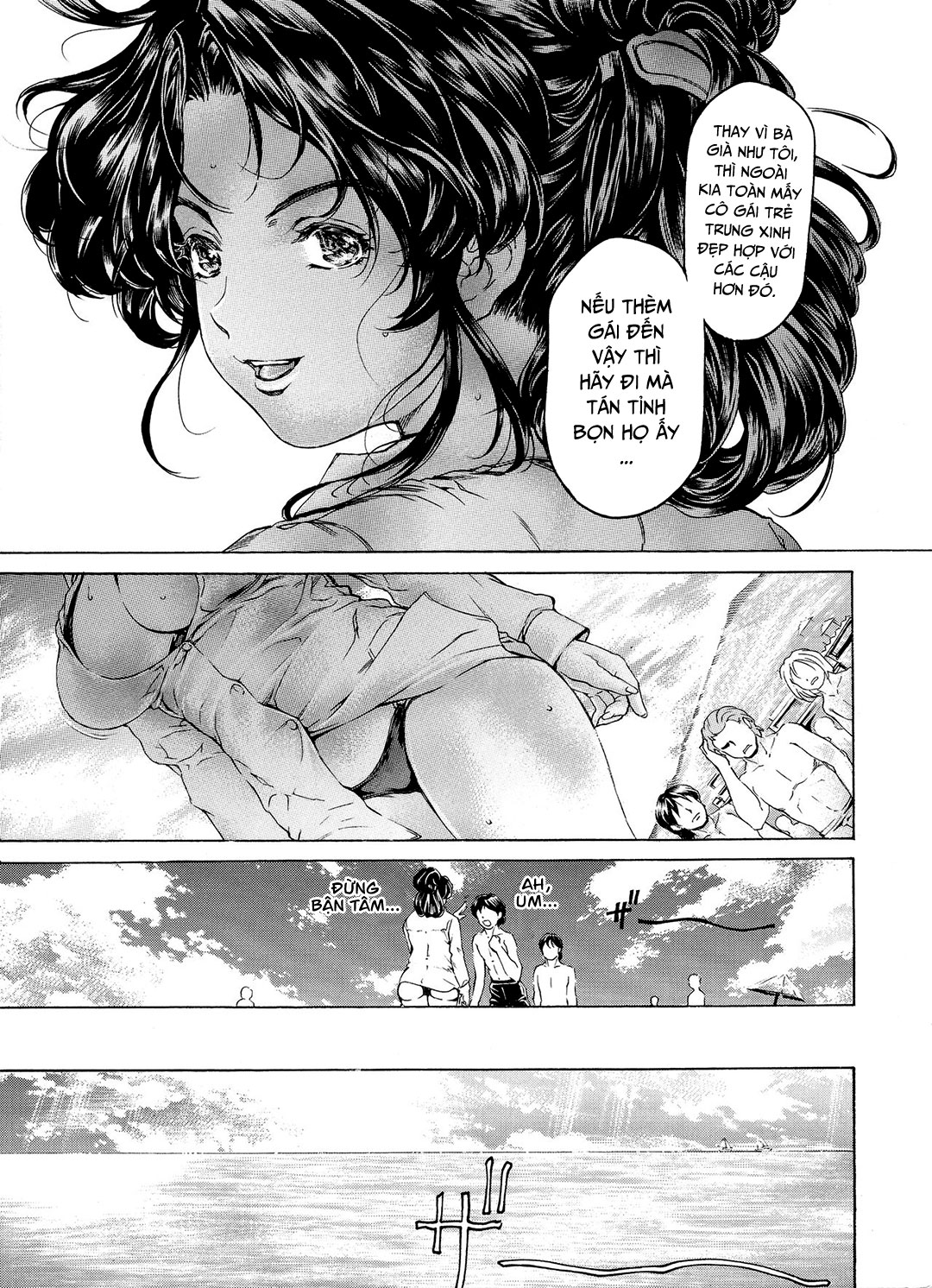 Đọc truyện hentai 9-Ji Kara 5-ji Made no Koibito Chap 7.1