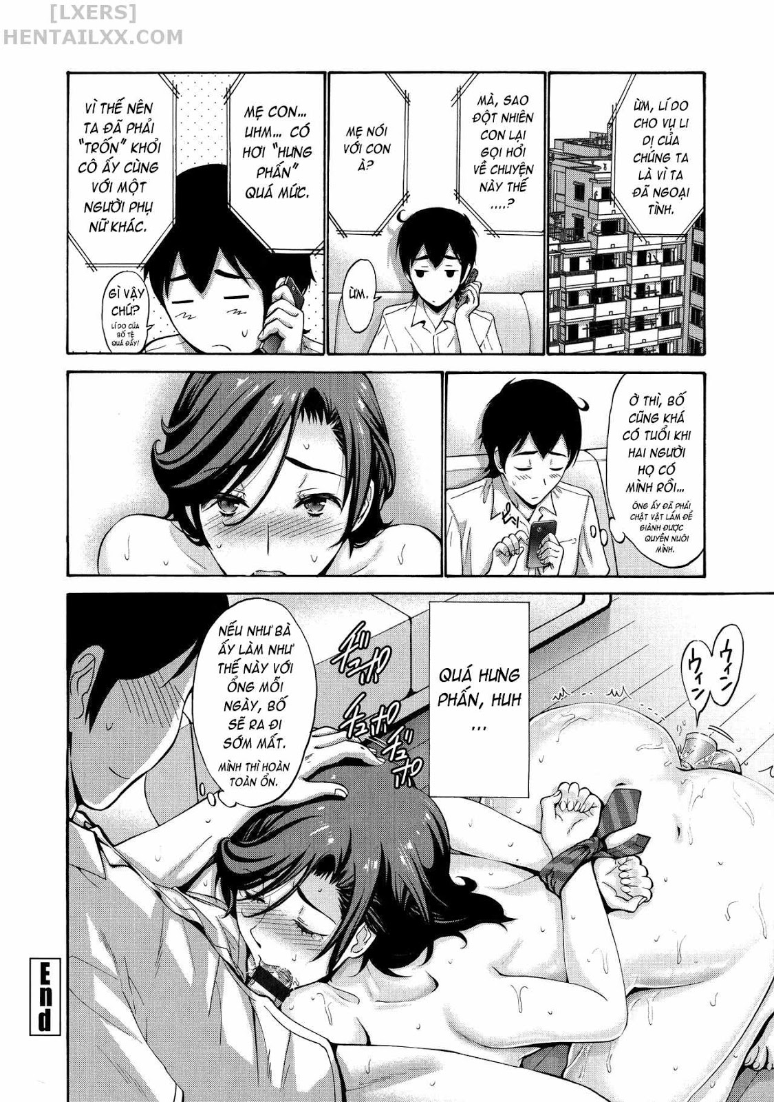 Đọc truyện hentai His Mother is My Love Hole Chap 9