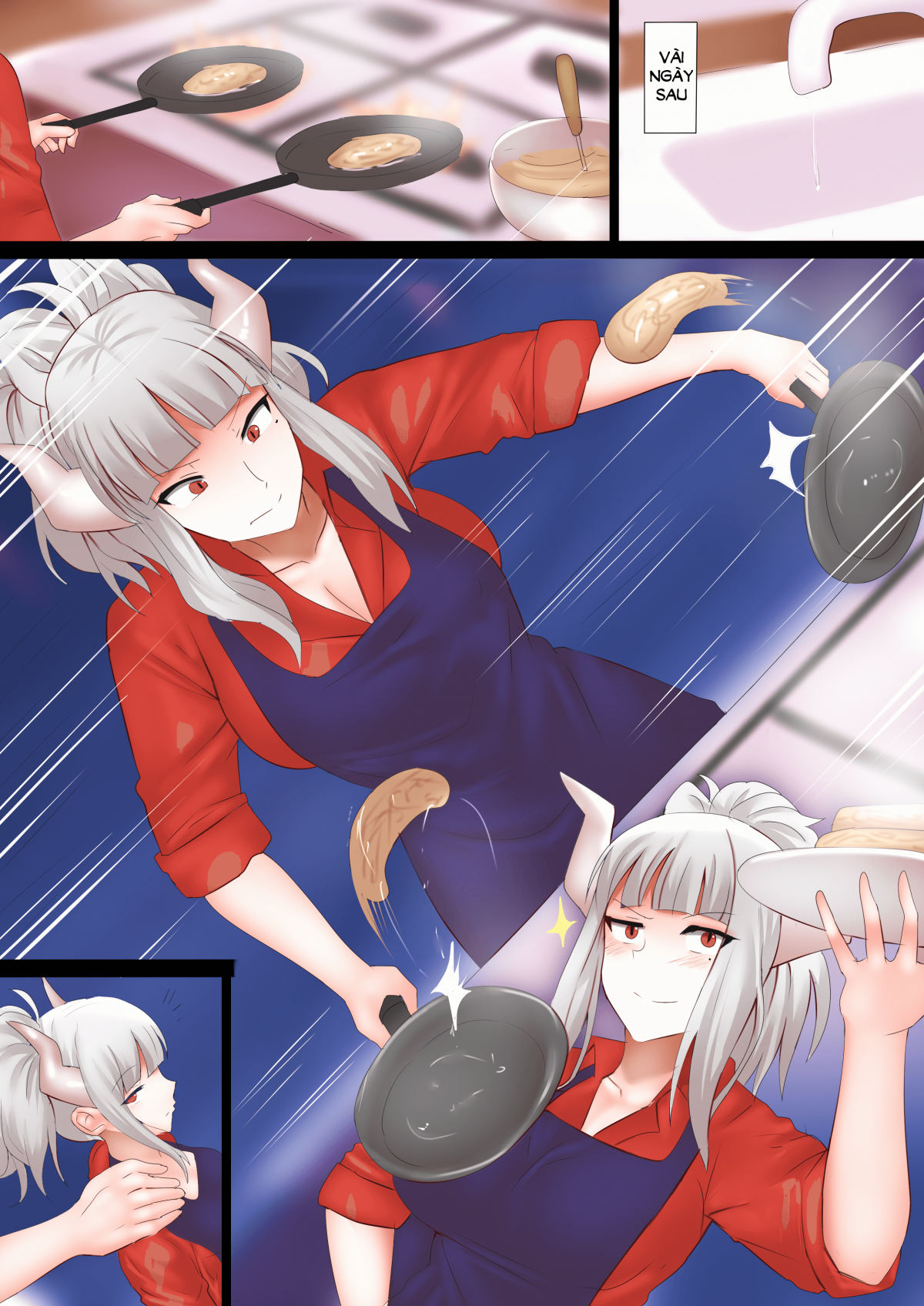 Đọc truyện hentai Pancakes Challenge - 75h xuống lỗ
