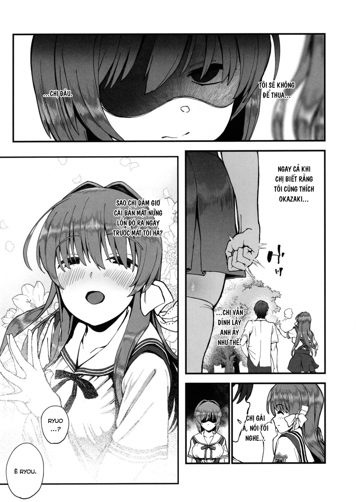 Đọc truyện hentai Korashime -Fujibayashi Kyou no YuuutsuOneshot