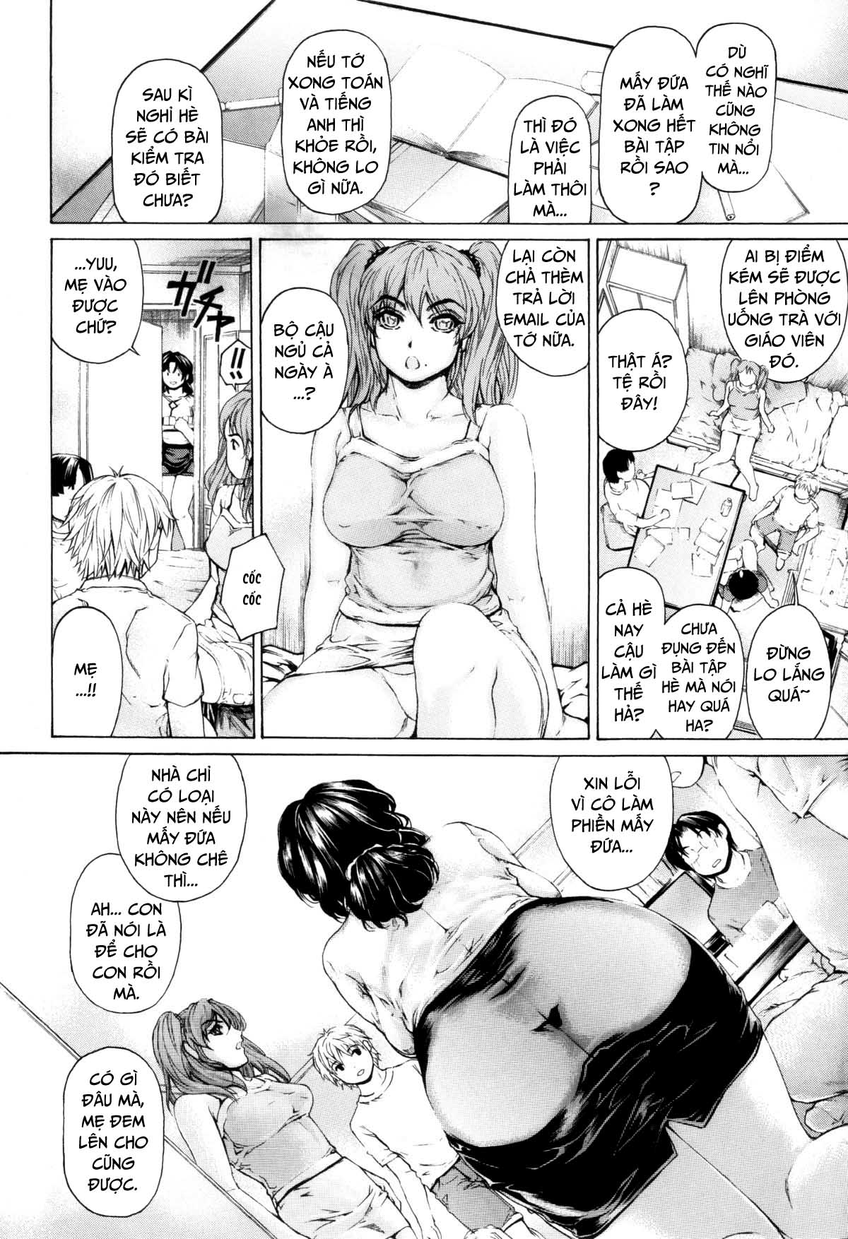 Đọc truyện hentai 9-Ji Kara 5-ji Made no Koibito Chap 6