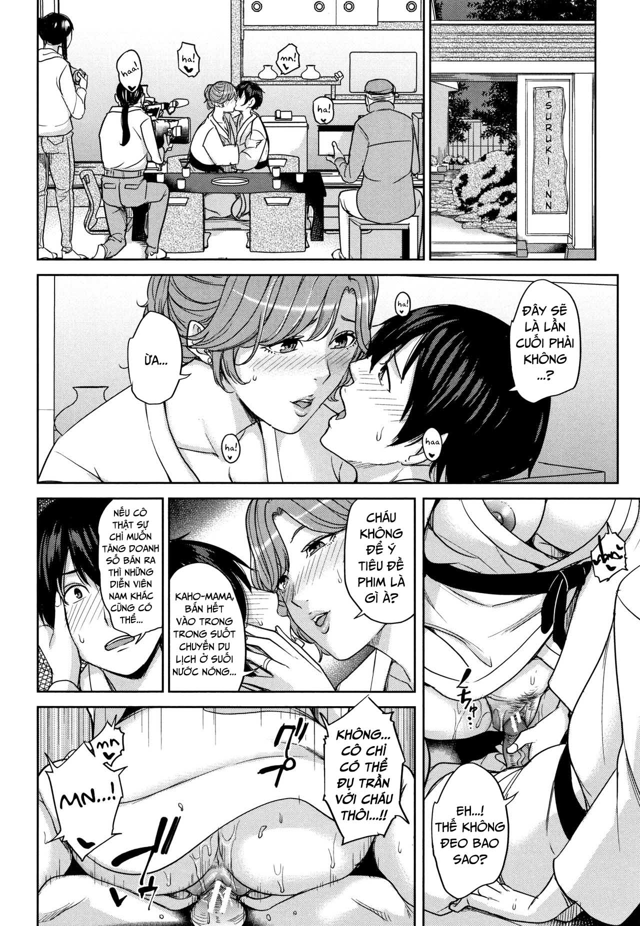 Đọc truyện hentai Kanojo no Mama to Deaikei de Chap 6