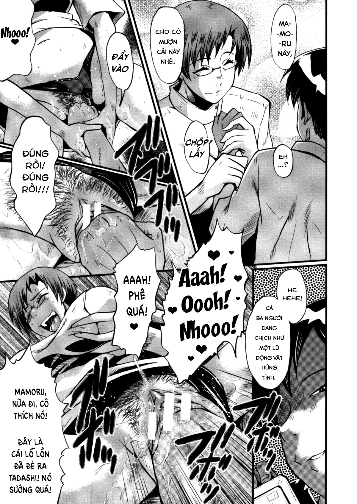 Đọc truyện hentai Haha Wa Buzama Ni Koshi O Furu ~Gogo No Seibo-Tachi~ Chap 5