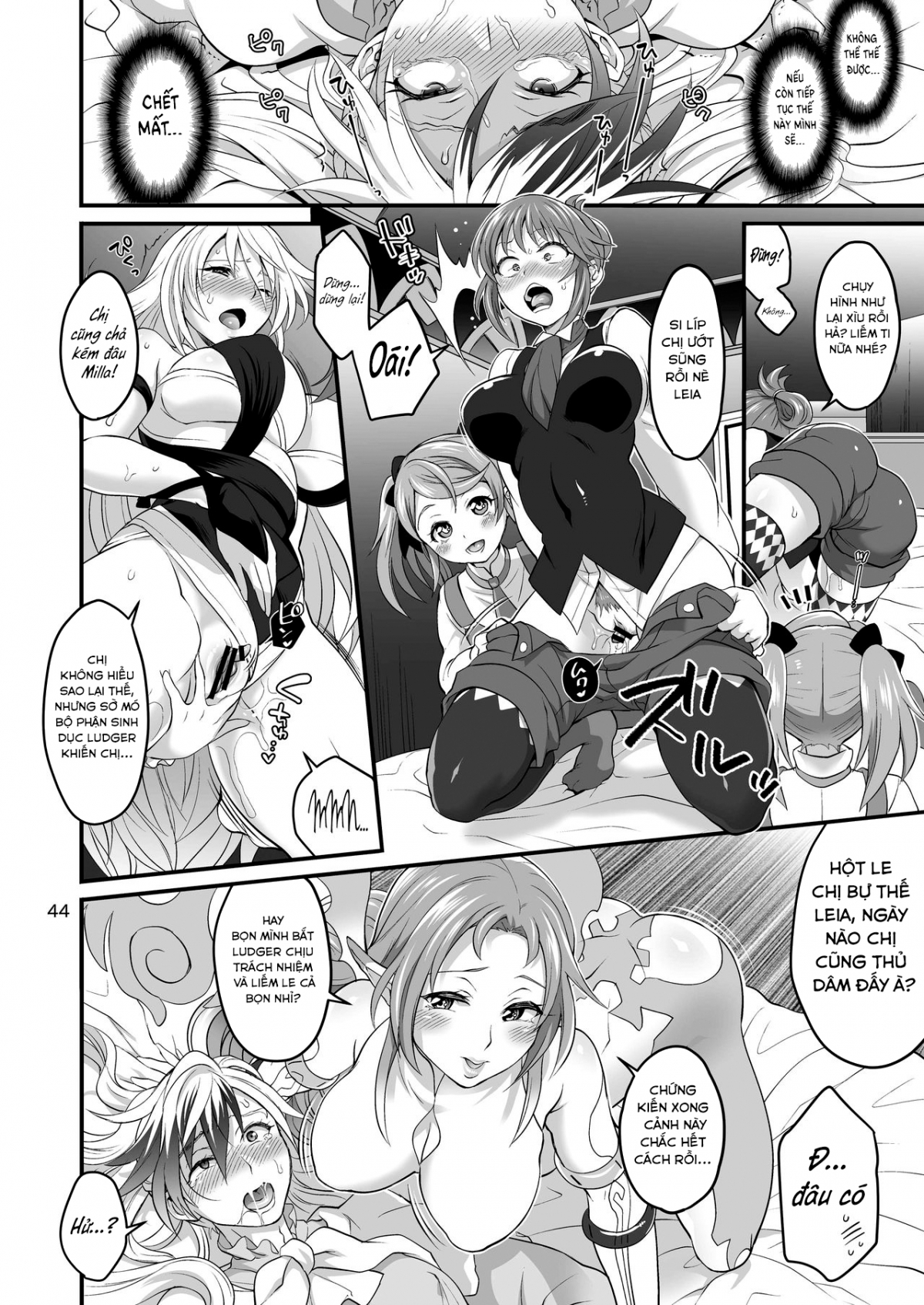 Đọc truyện hentai Happou Bijin Kyoku (Tales of Xillia) Chap 2