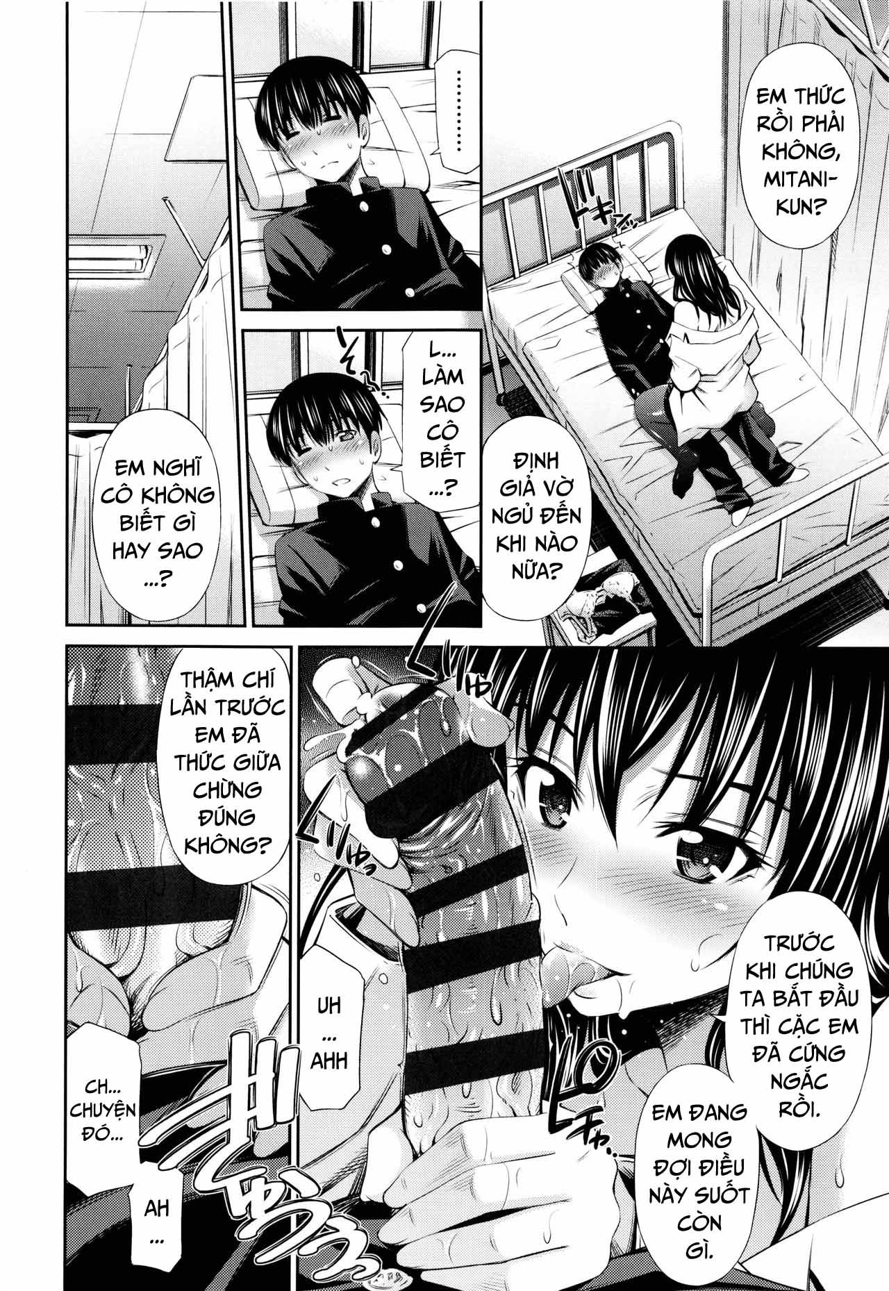 Đọc truyện hentai Hokenshitsu no Sagara Sensei Chap 2