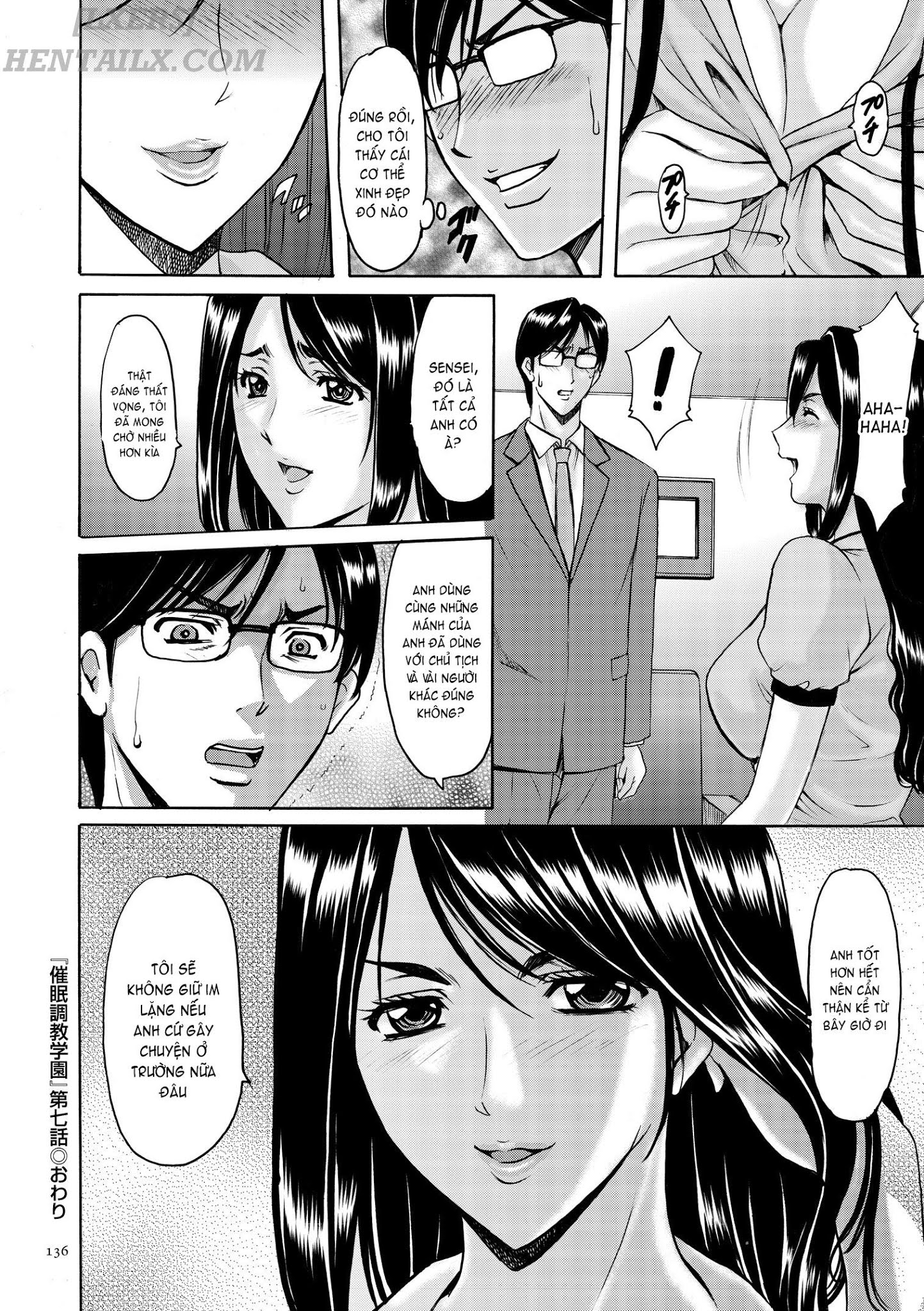 Đọc truyện hentai Saimin Choukyou Gakuen Chap 7