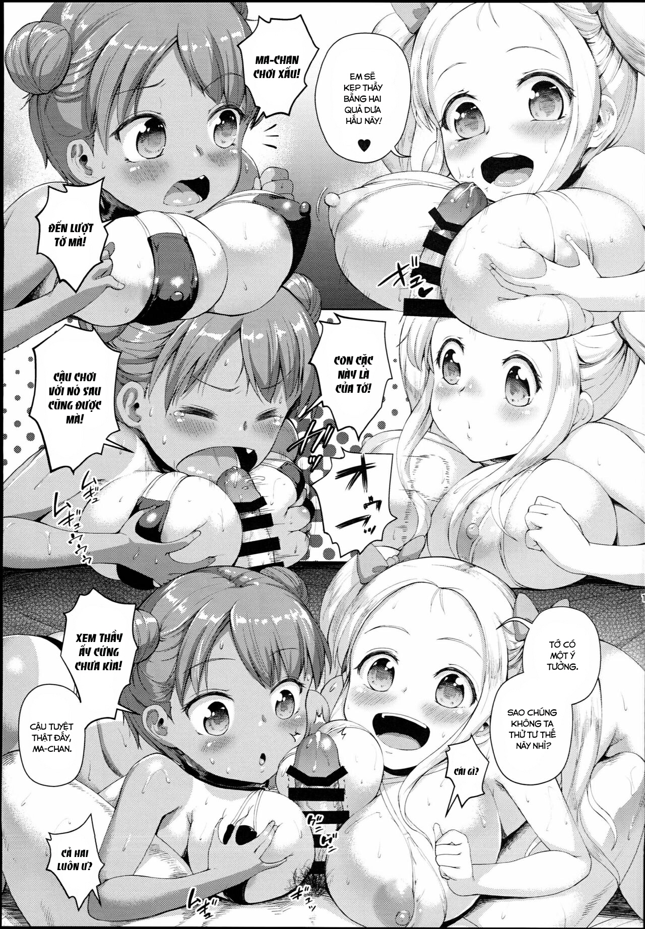 Đọc truyện hentai JS Gakuen Chap 4