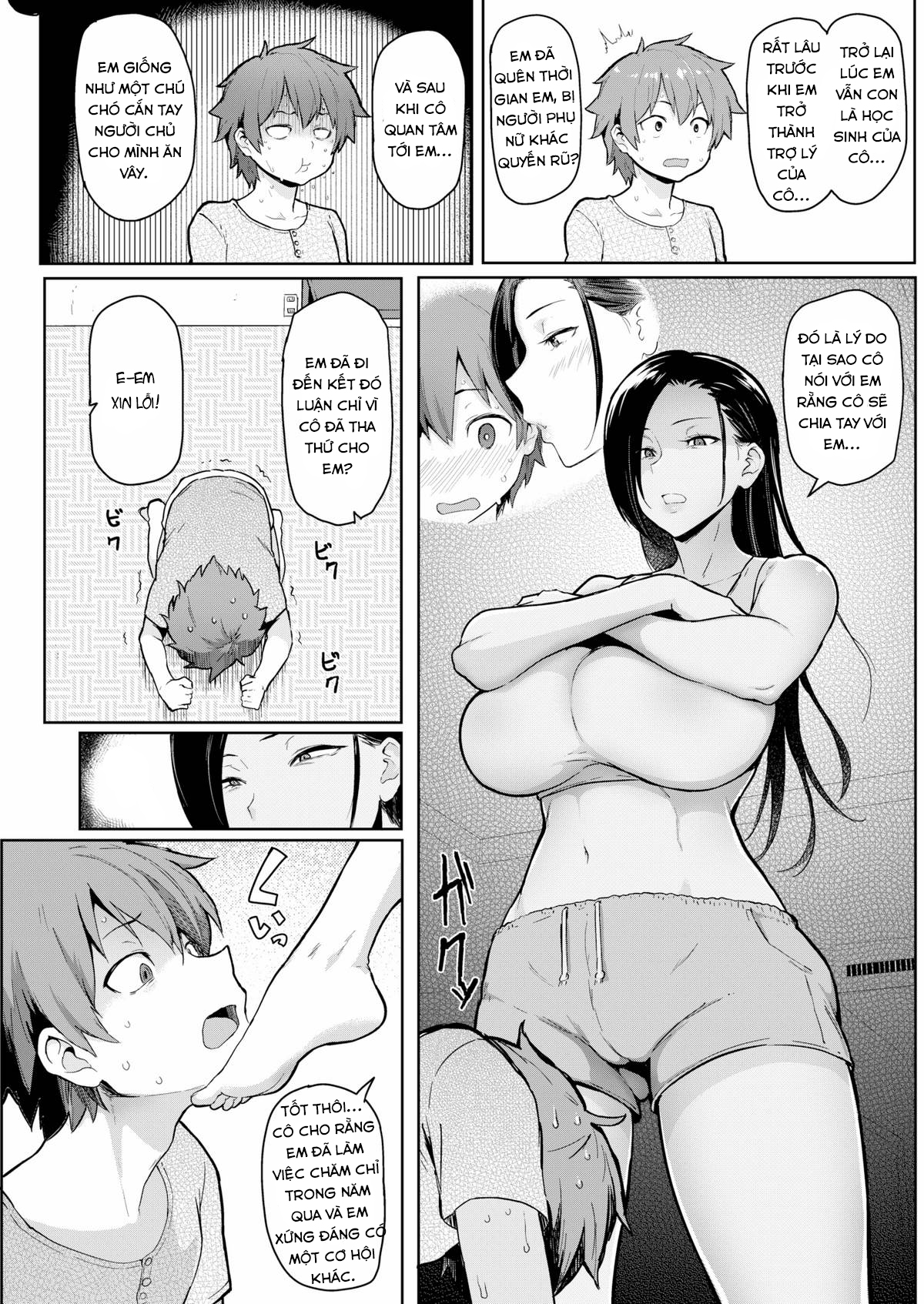 Đọc truyện hentai Sensei xinh đẹp của tôi Chap 4