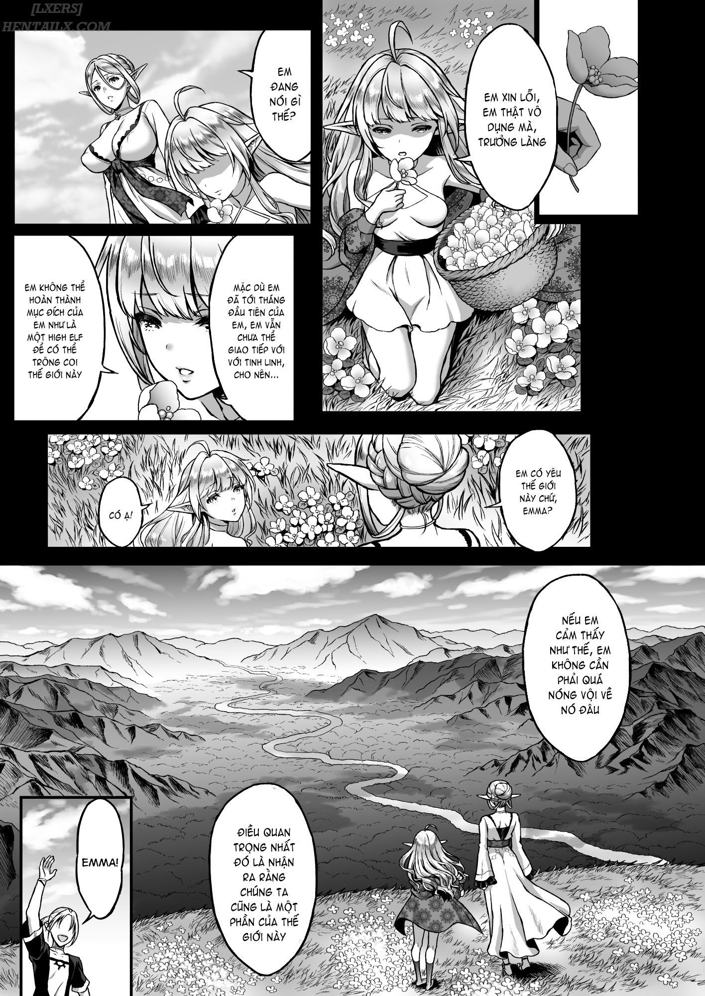 Đọc truyện hentai Tasogare No Shou Elf Chap 2