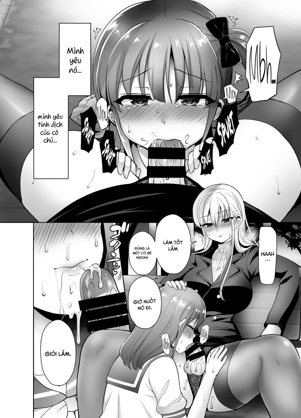 Đọc truyện hentai Futanari Goshujin-sama to Josoushi no Ama Love Choukyou Nikki Oneshot