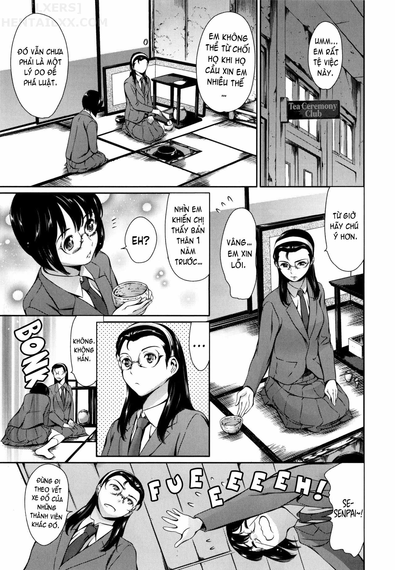 Đọc truyện hentai Houkago Dorei Club +1 Chap 3