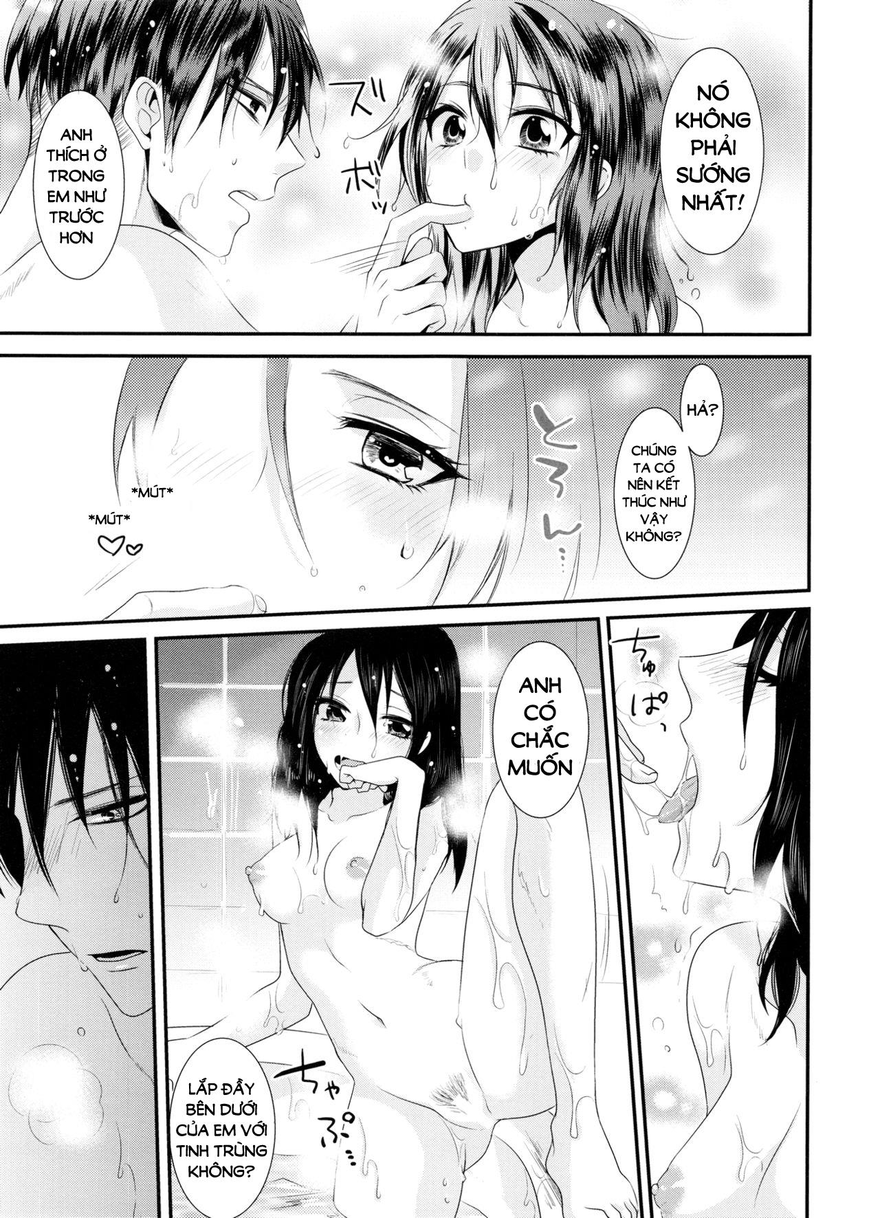 Đọc truyện hentai Kiss me once again (Shingeki no Kyojin) Bonus