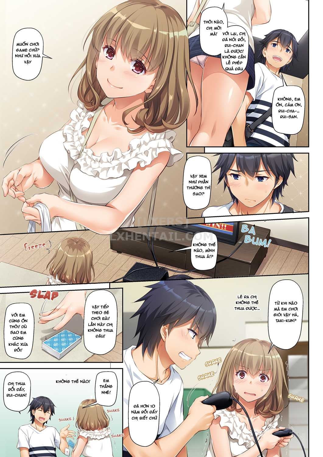 Đọc truyện hentai Hitozuma Osananajimi to Hitonatsu no Dekigoto Chap 1