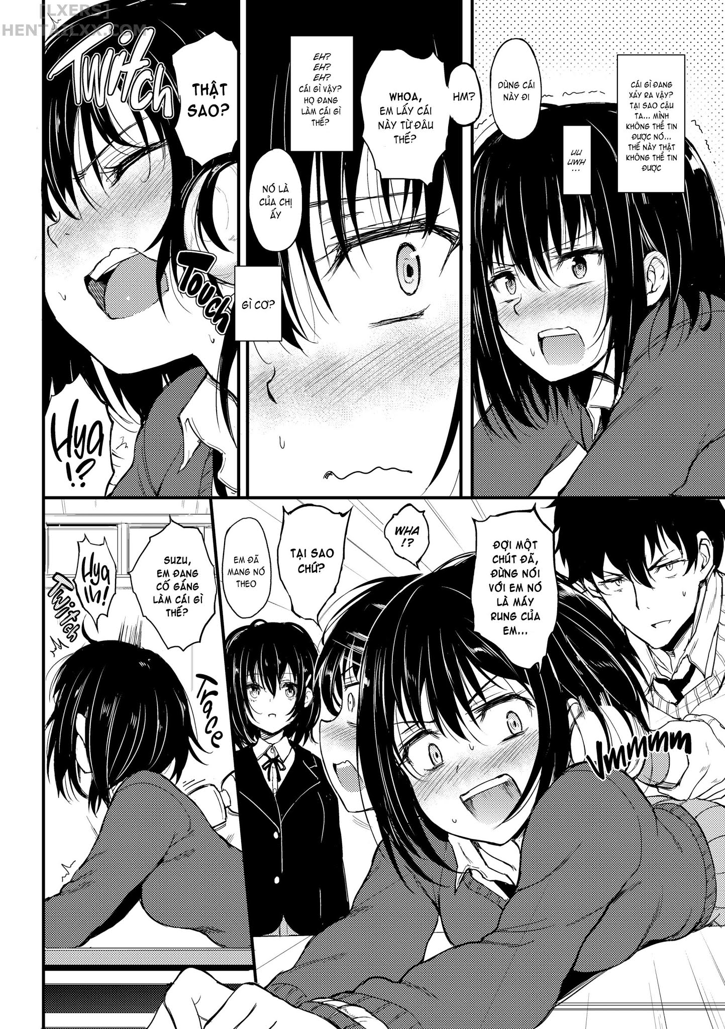 Đọc truyện hentai Lovely - Chap 1 - Climax Miki-chan + Kaede & Suzu