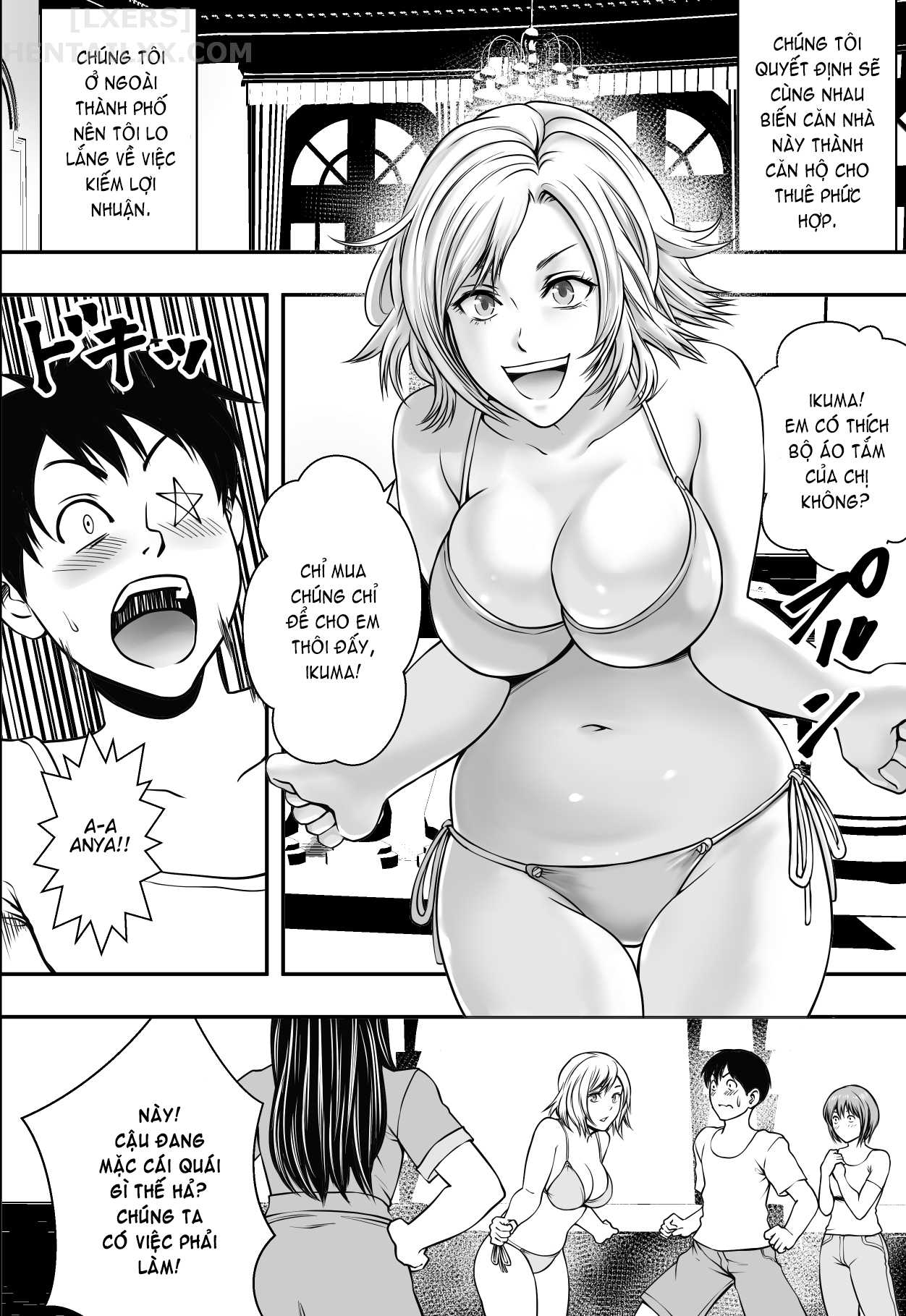 Đọc truyện hentai Harem Love Come VS Yarichin DQN Oneshot