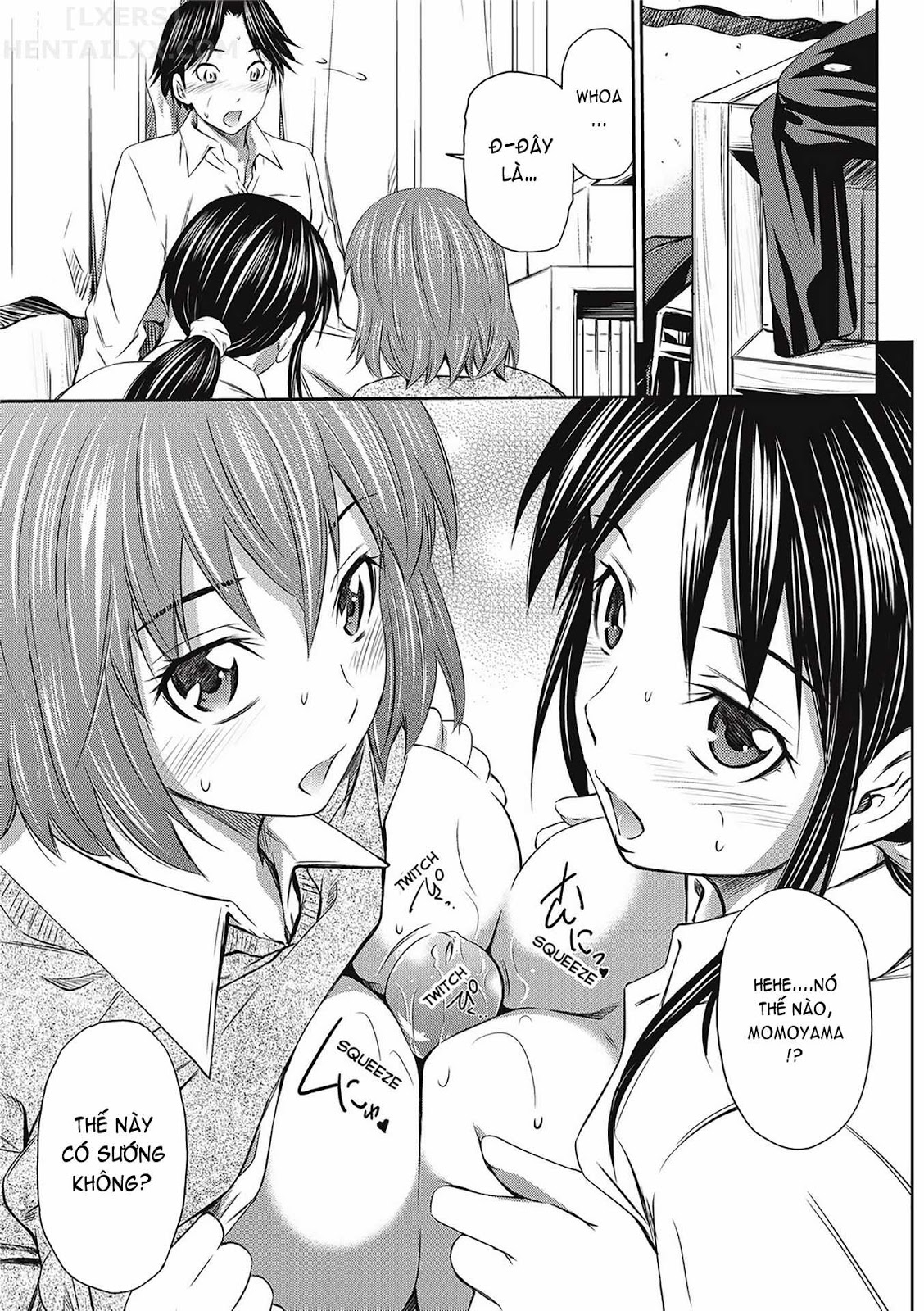 Đọc truyện hentai Peachy Triangle Chap 4