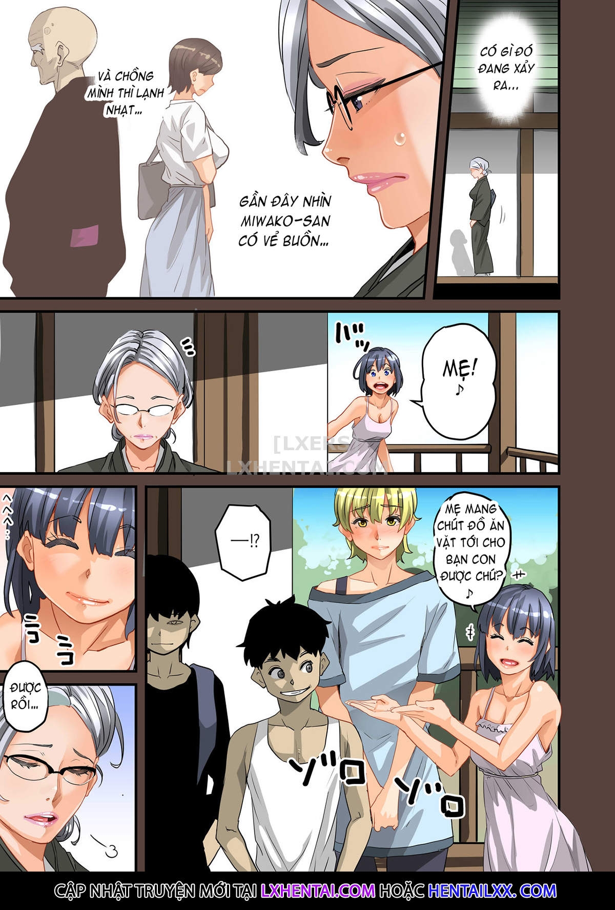 Đọc truyện hentai Gia Tộc Dâm Loàn Chap 4