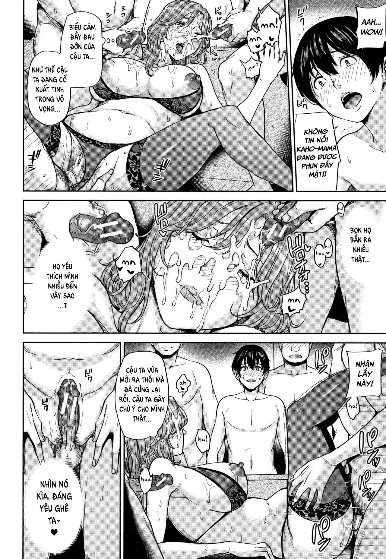 Đọc truyện hentai Kanojo no Mama to Deaikei de Chap 6