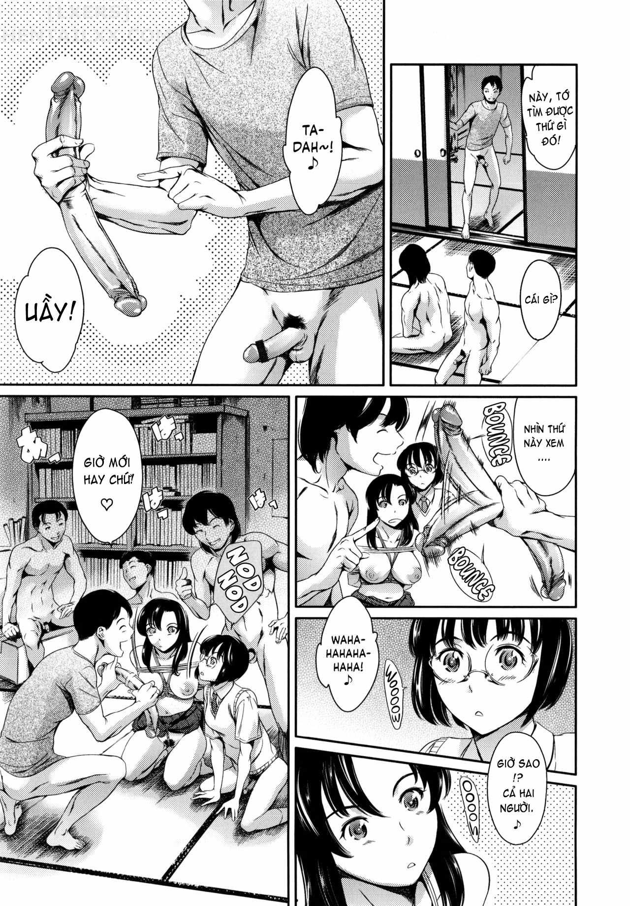 Đọc truyện hentai Houkago Dorei Club +1 Chap 4