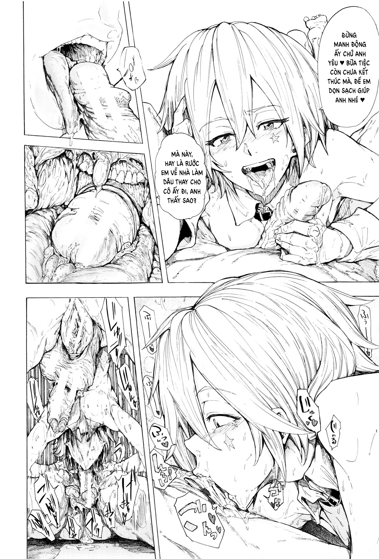 Đọc truyện hentai Juurin no Ame Chap 5.2