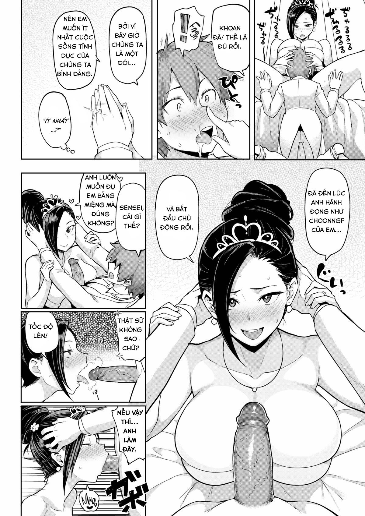 Đọc truyện hentai Sensei xinh đẹp của tôi Chap 5 [END]