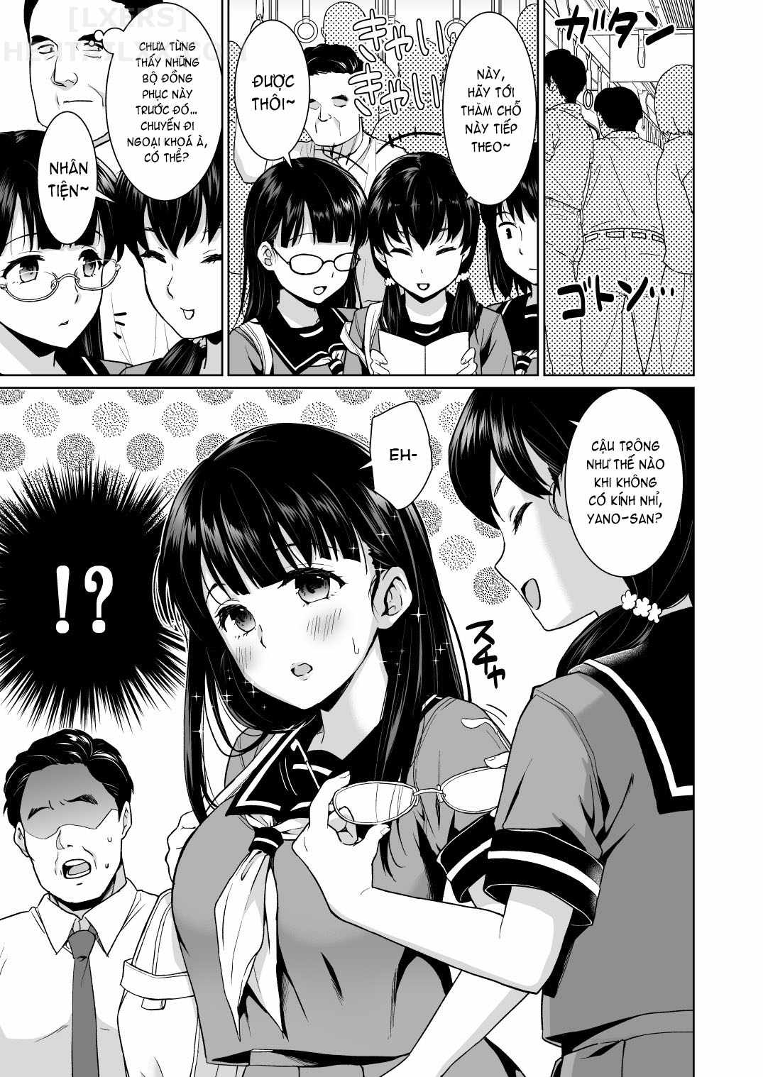 Đọc truyện hentai Iya Da To Ienai Jimikei Shoujo Chap 4 To Chikan Densha
