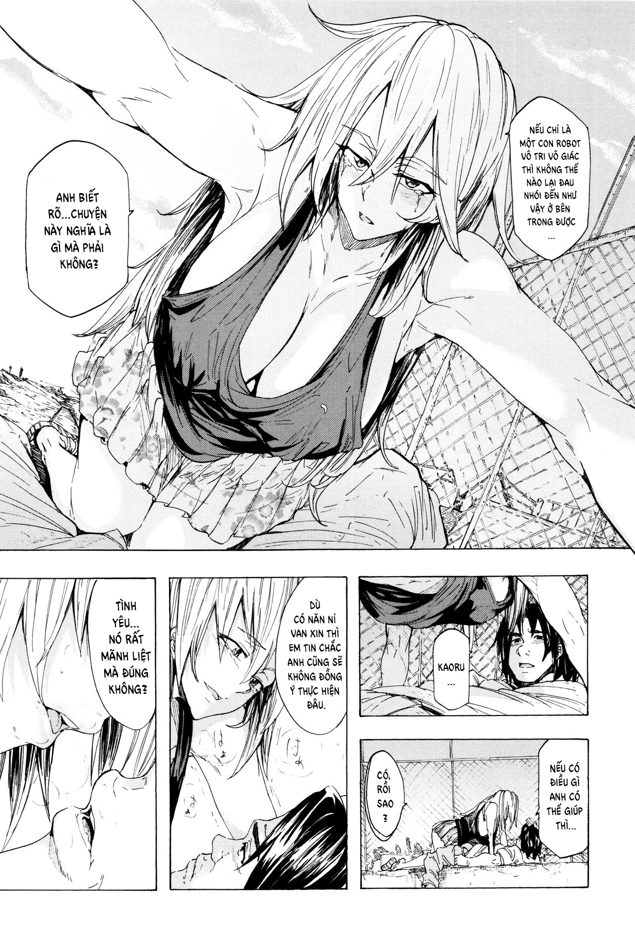 Đọc truyện hentai Juurin no Ame Chap 4.2
