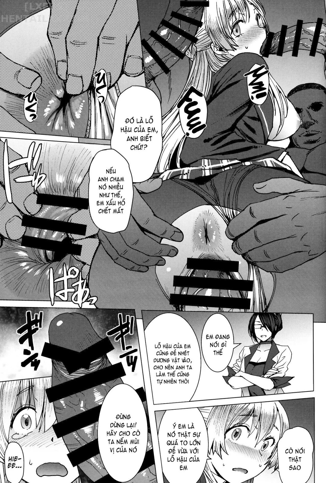 Đọc truyện hentai Youkoso Kokujin Koubi Beya E Chap 3 3rd Discipline