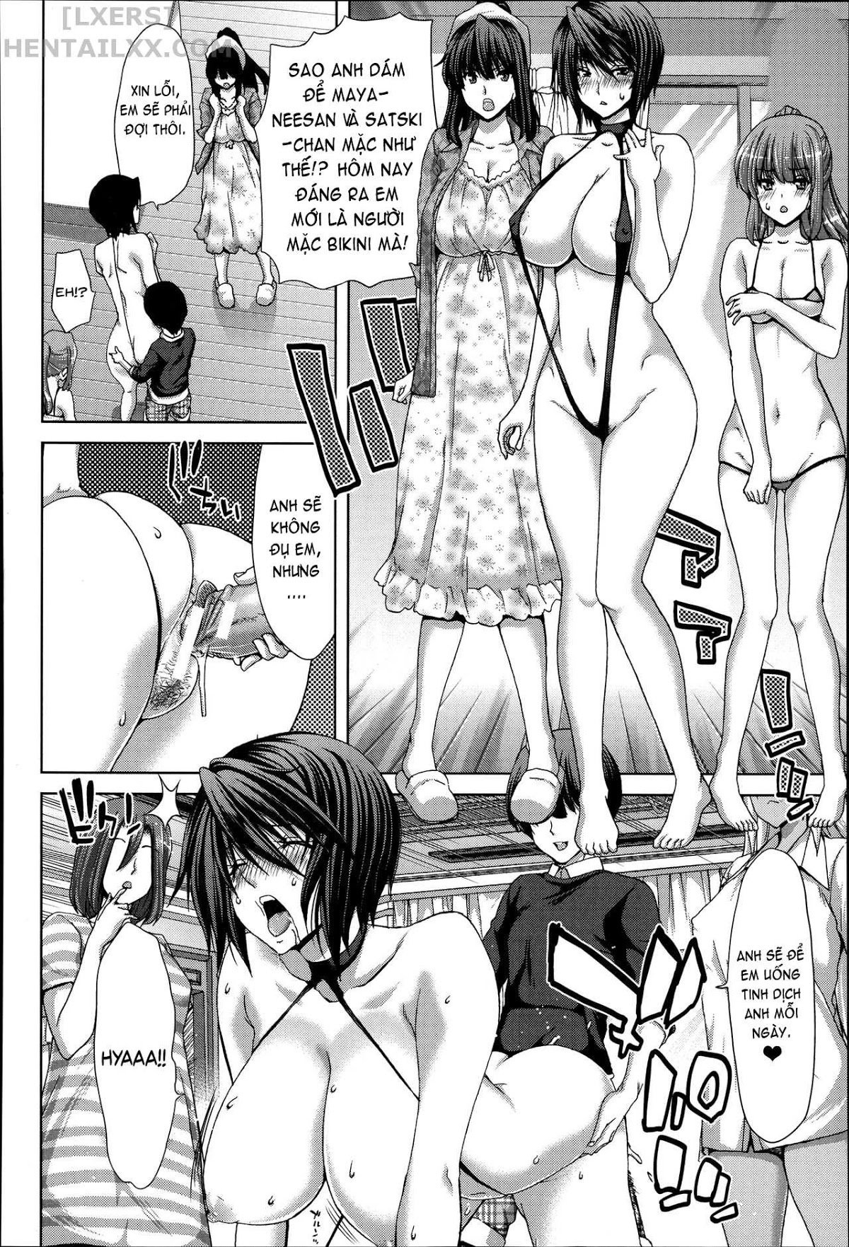 Đọc truyện hentai Mesuochi Z ~Kyousei Ninkatsu Haigou Zukan Chap 6
