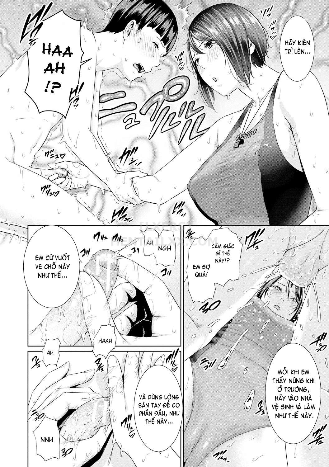 Đọc truyện hentai Sensei wa Seiyoku o Osaerarenai Chap 2 Tomomi senseis secret training session