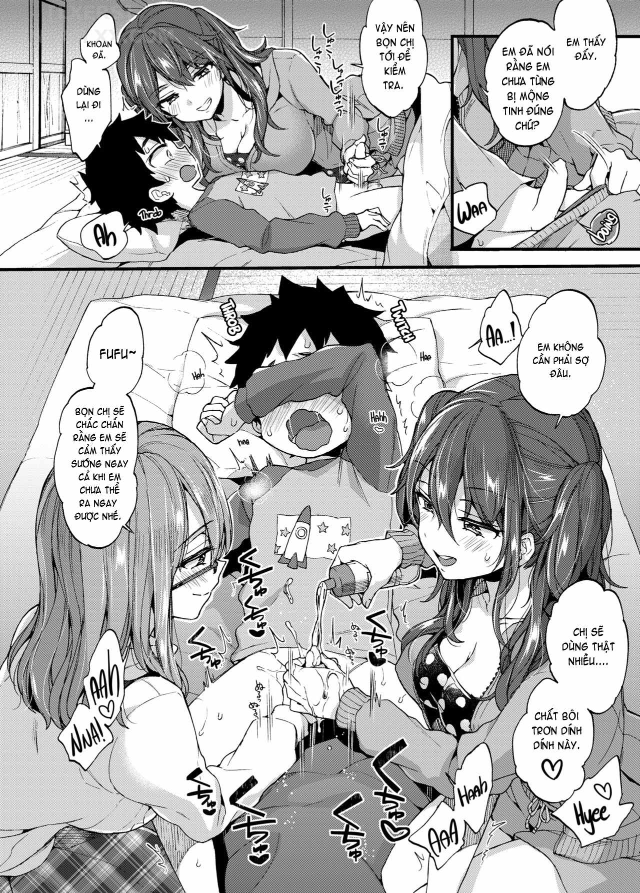 Đọc truyện hentai Fuyuyasumi Wa Itoko No Onee-Chan Ni Asonde Moraimashita. Chap 1
