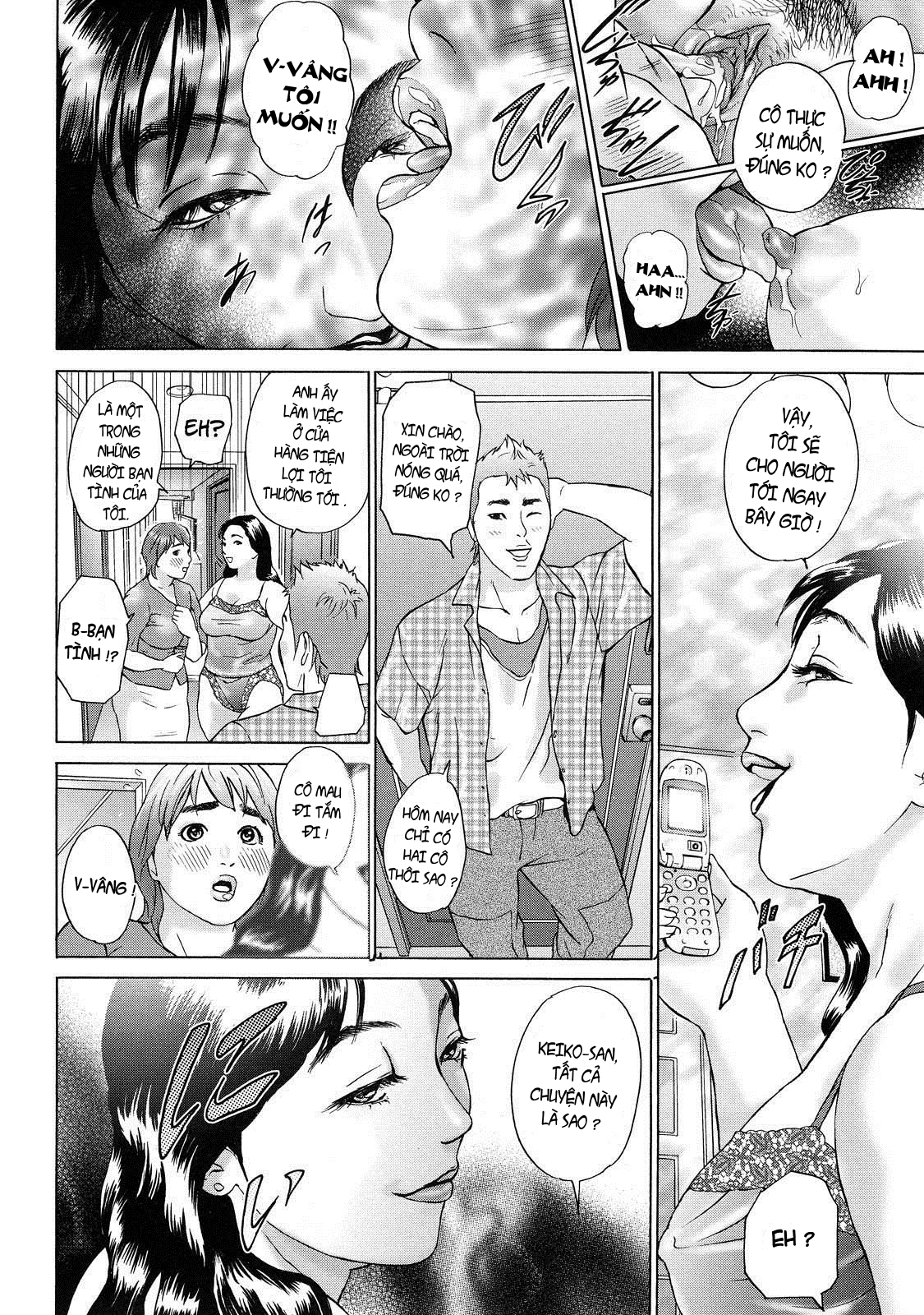Đọc truyện hentai Chung cư của những bà vợ Chap 1