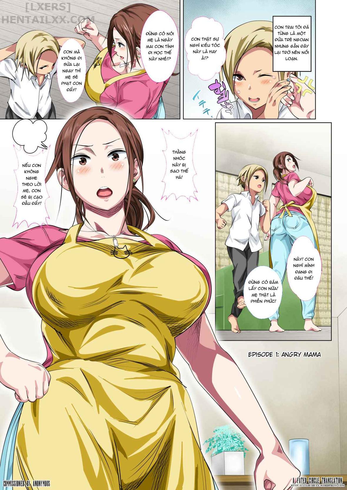 Đọc truyện hentai Rehabilitation of Delinquent Son by Short-tempered Mother’s Sweet Lovemaking Chap 1