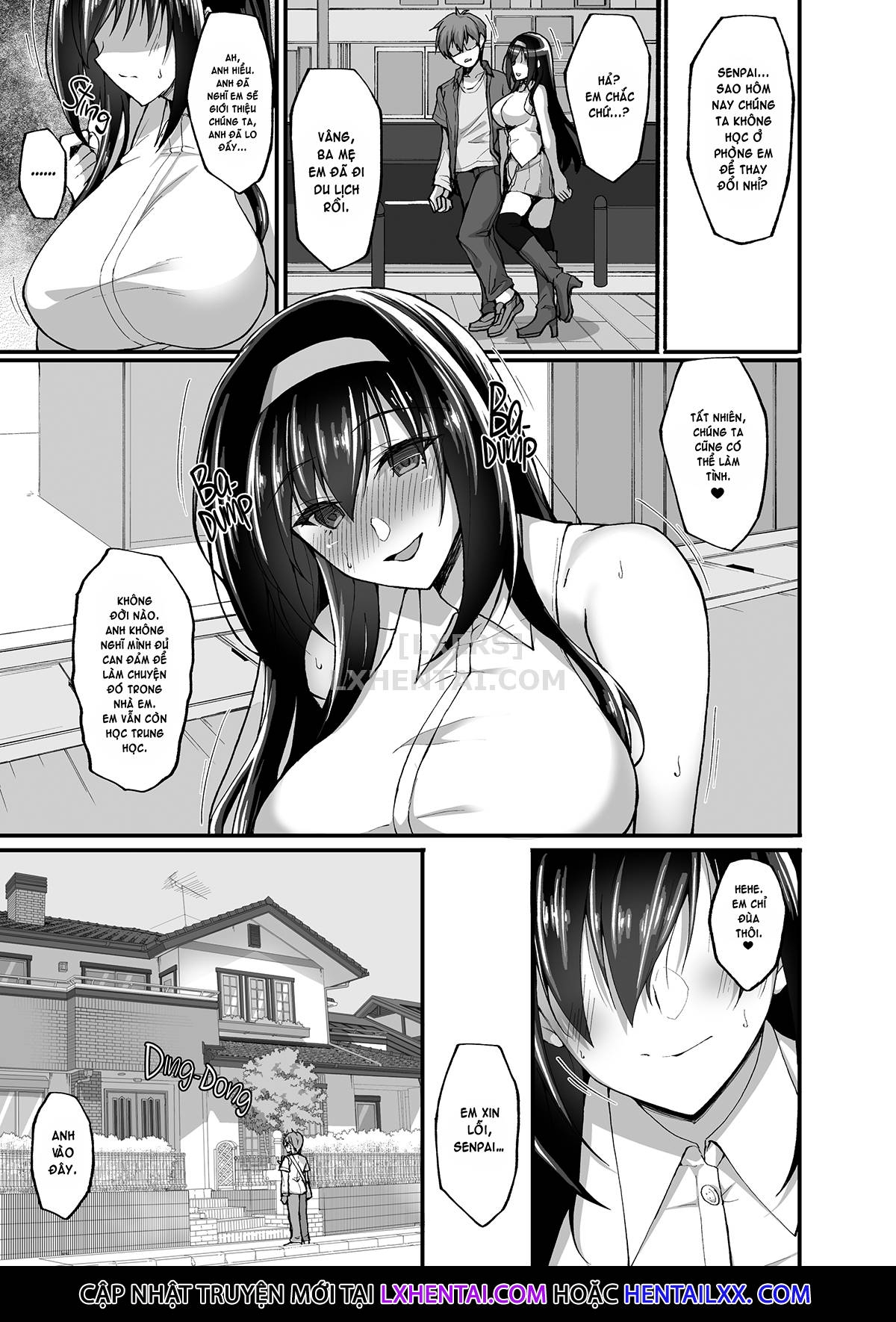Đọc truyện hentai Netorare Kouhai Kanojo Chap 3 A Body and Mind Craving Pleasure